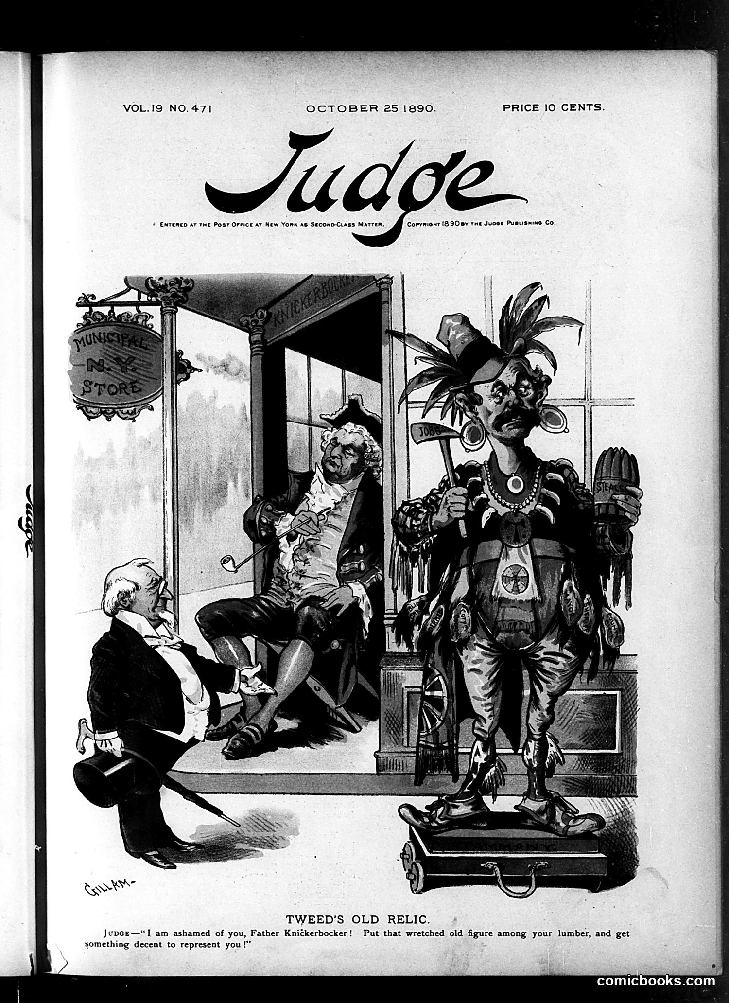 Judge — October 25, 1890 — page 1 of 16