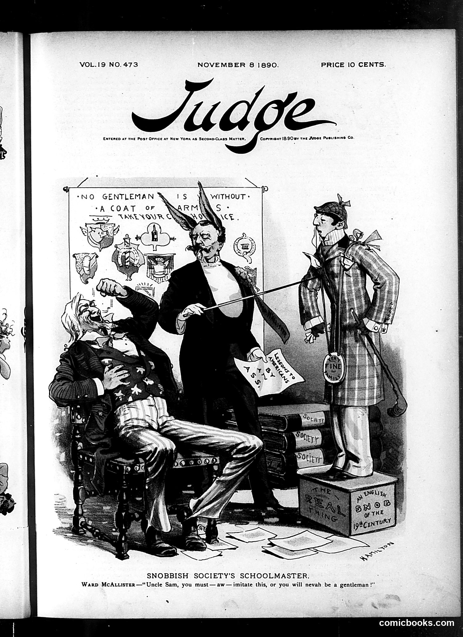 Judge — November 8, 1890 — page 1 of 16
