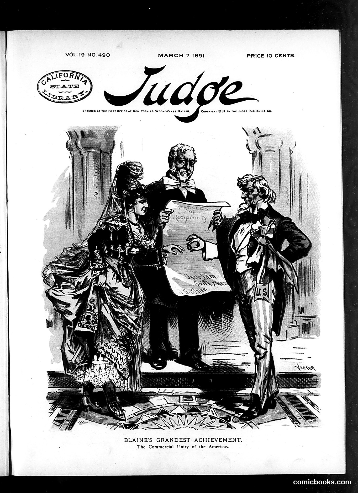 Judge — March 7, 1891 — page 1 of 20
