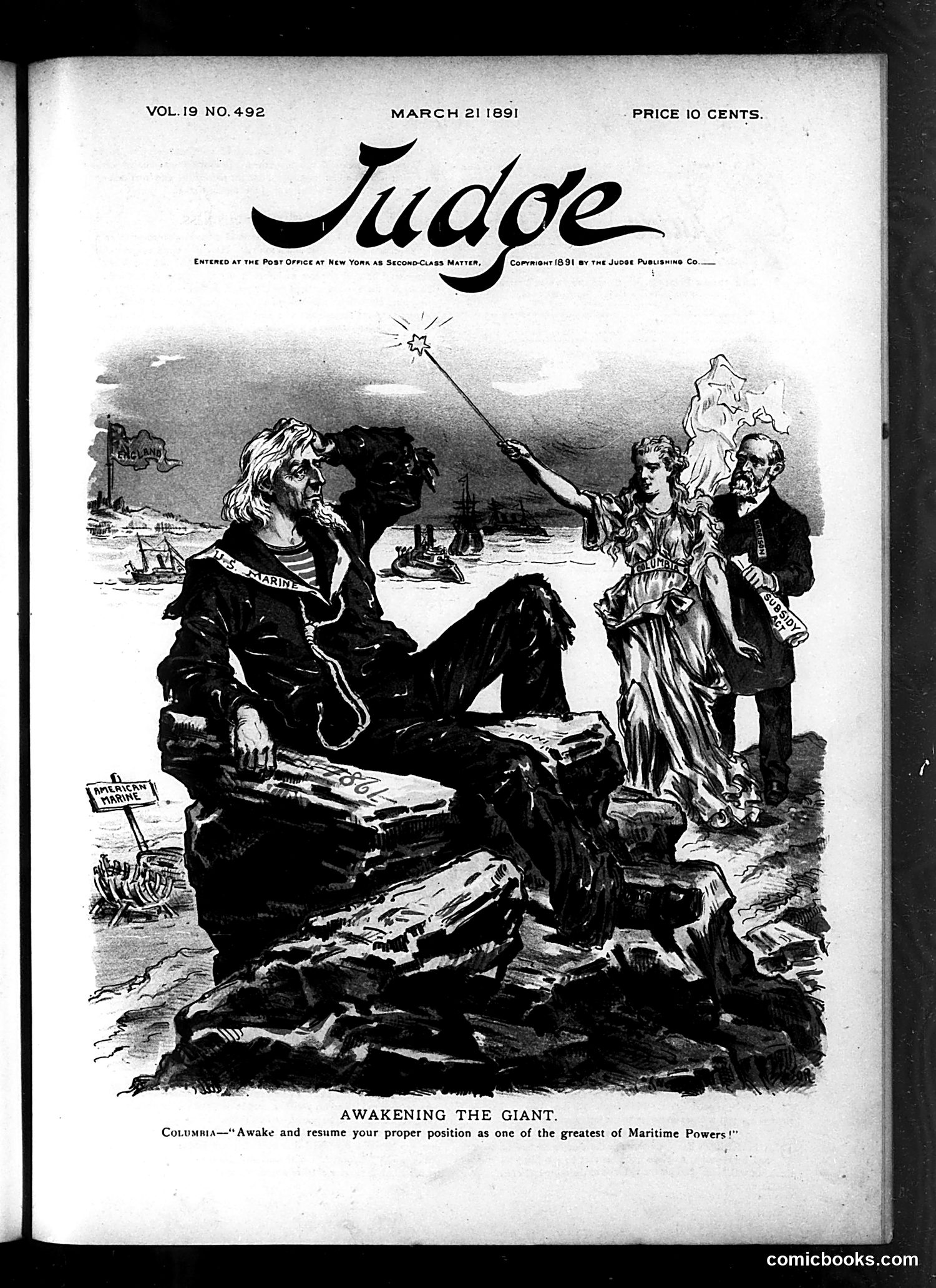 Judge — March 21, 1891 — page 1 of 20
