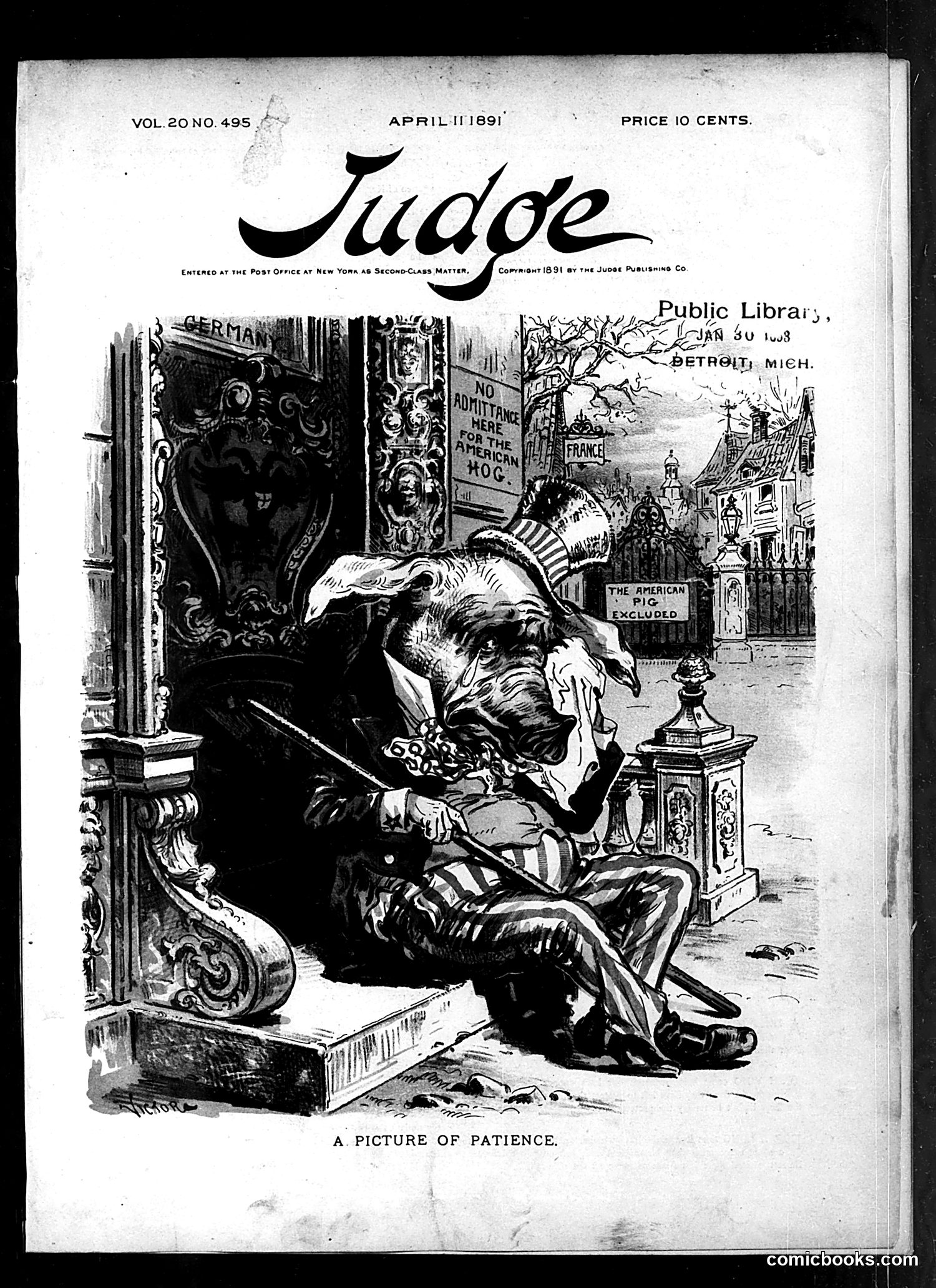 Judge — April 11, 1891 — page 1 of 16