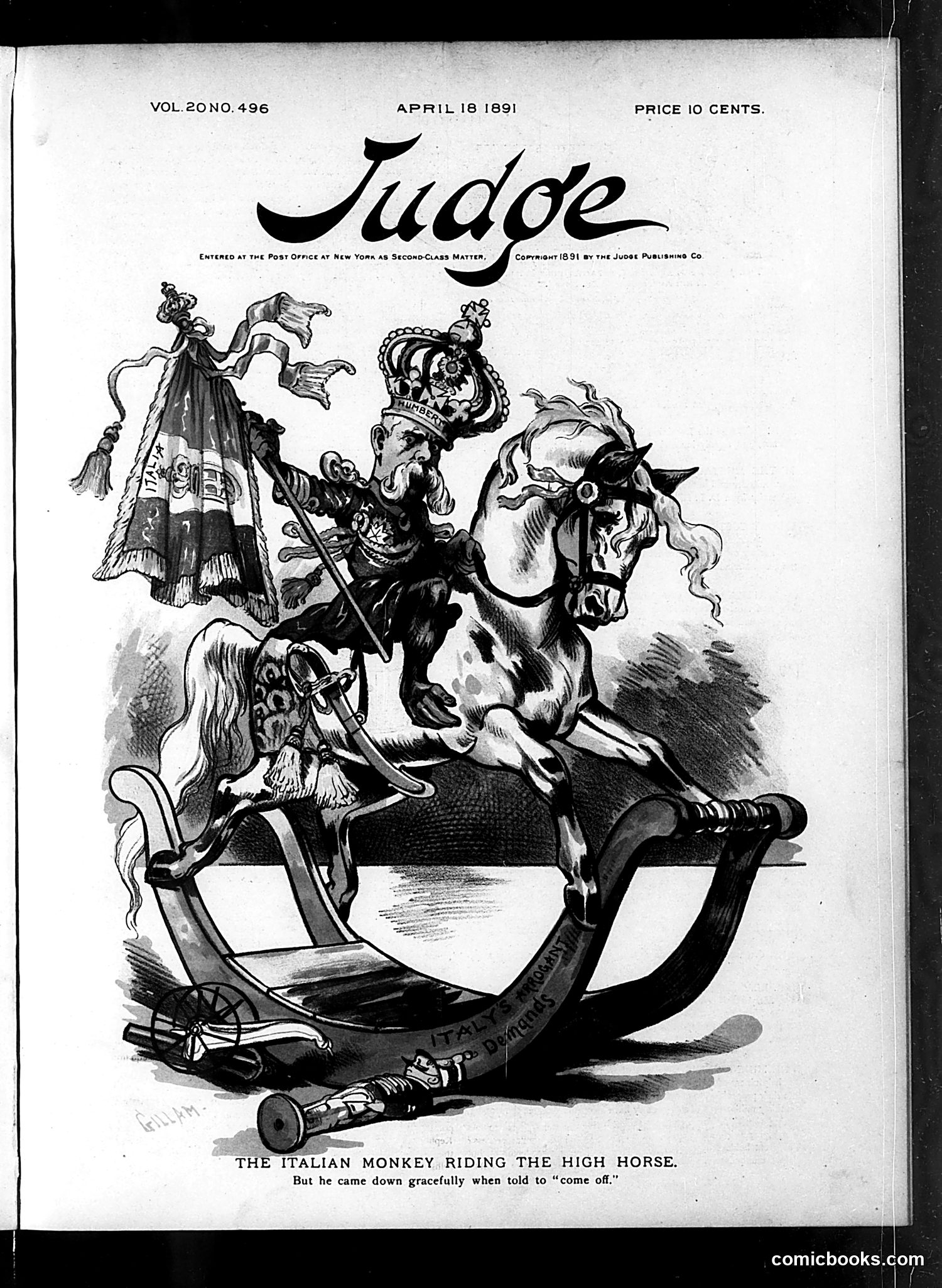 Judge — April 18, 1891 — page 1 of 16