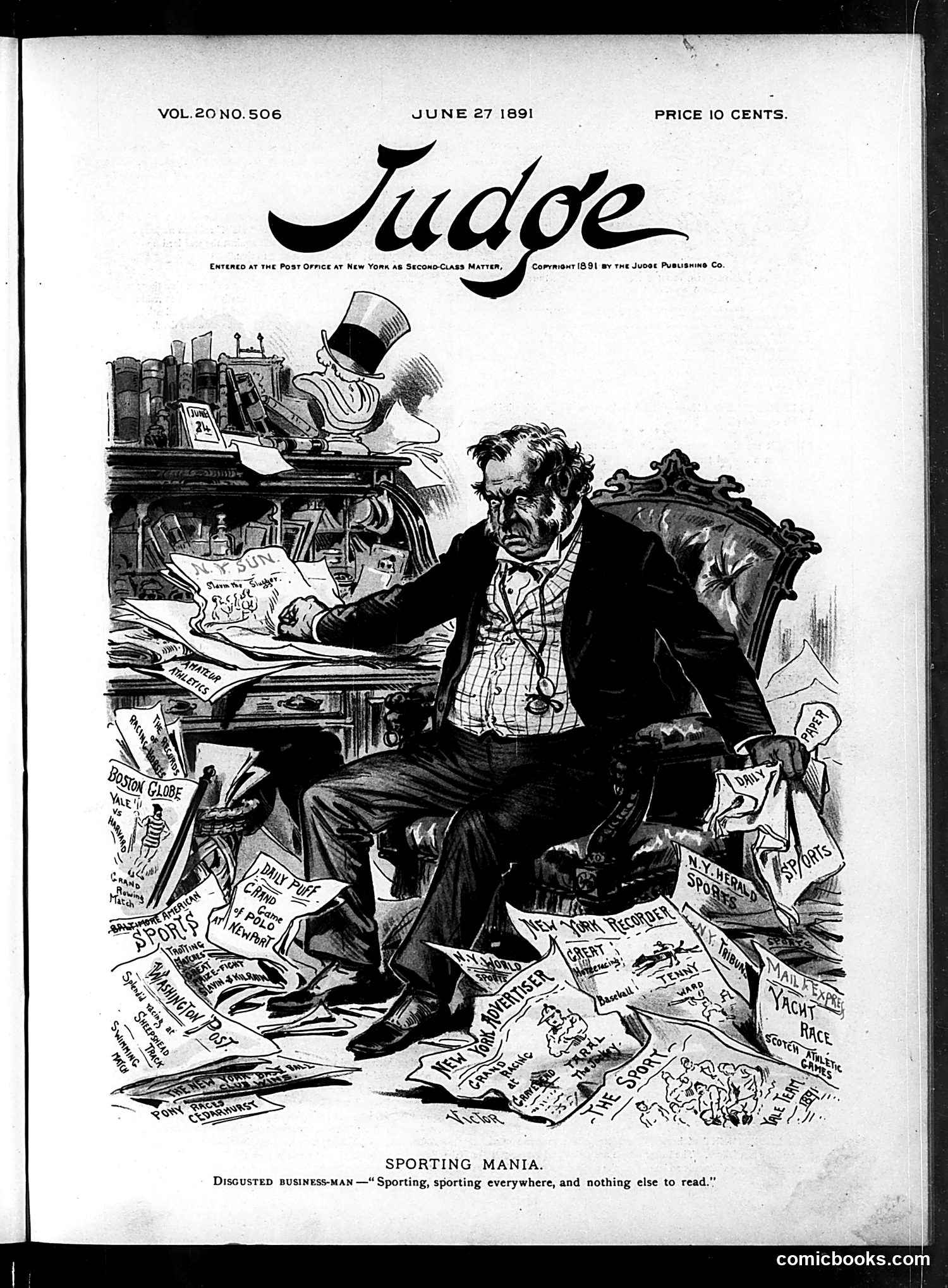 Judge — June 27, 1891 — page 1 of 17