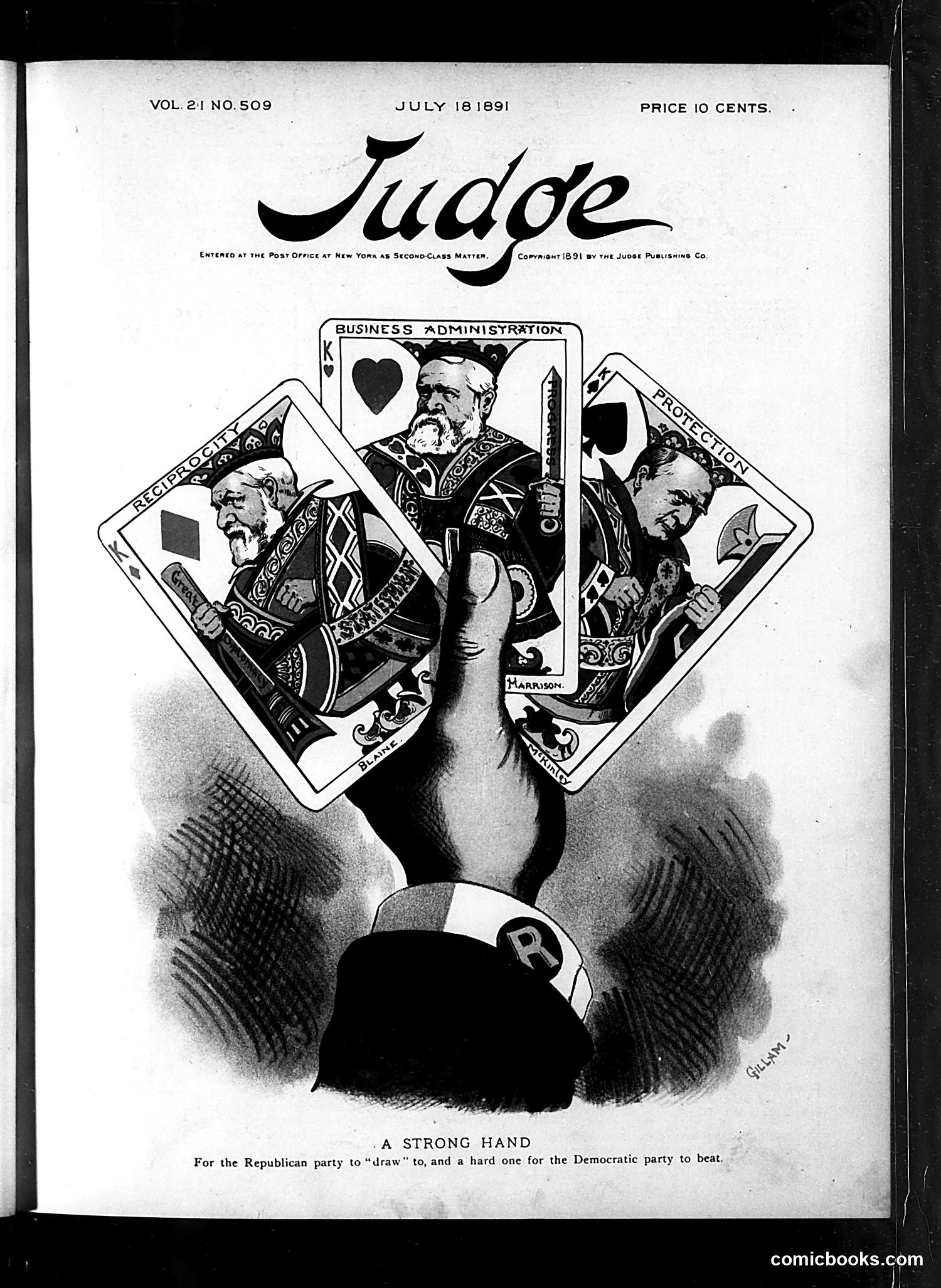 Judge — July 18, 1891 — page 1 of 16