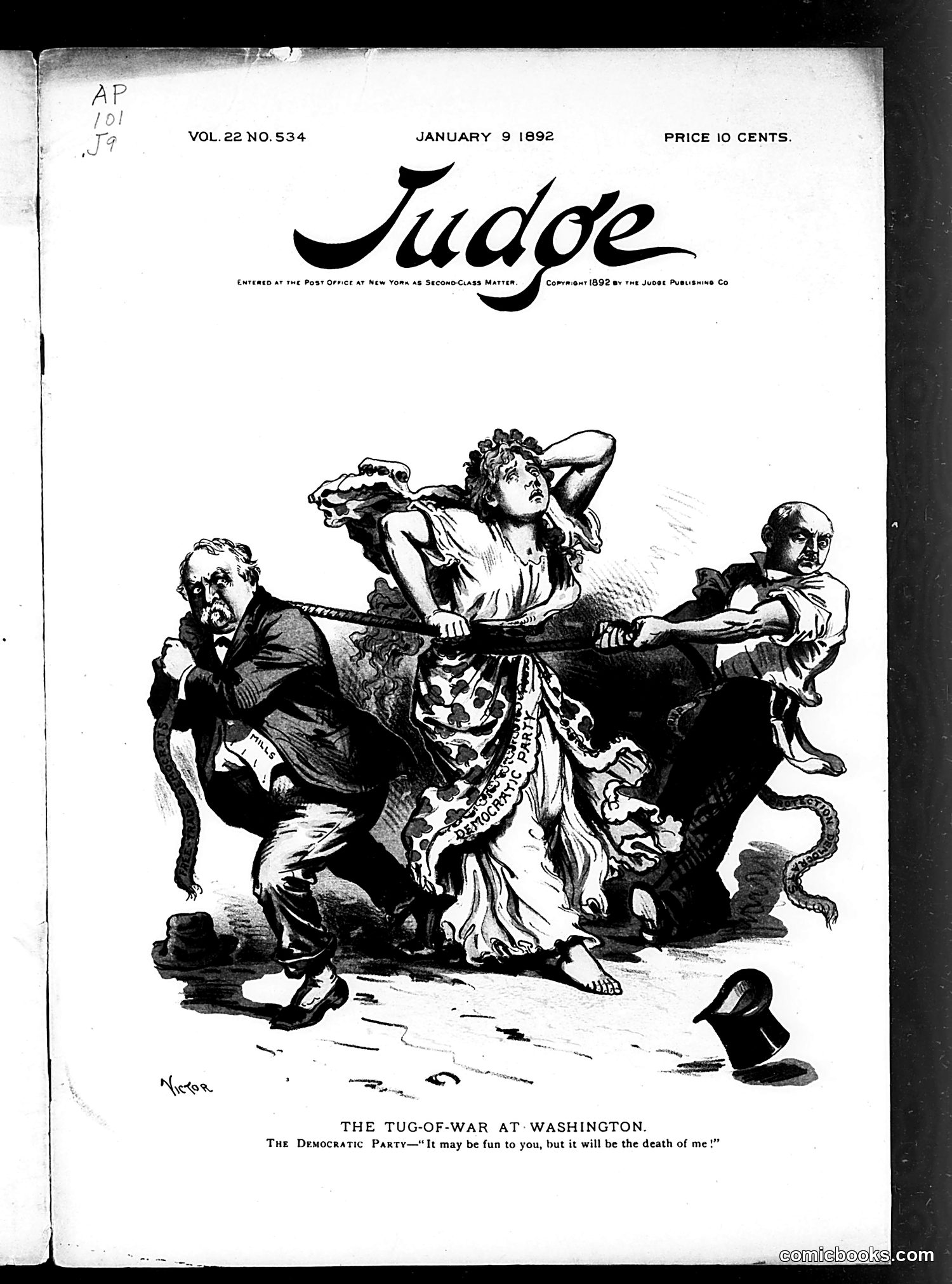 Judge — January 9, 1892 — page 1 of 17