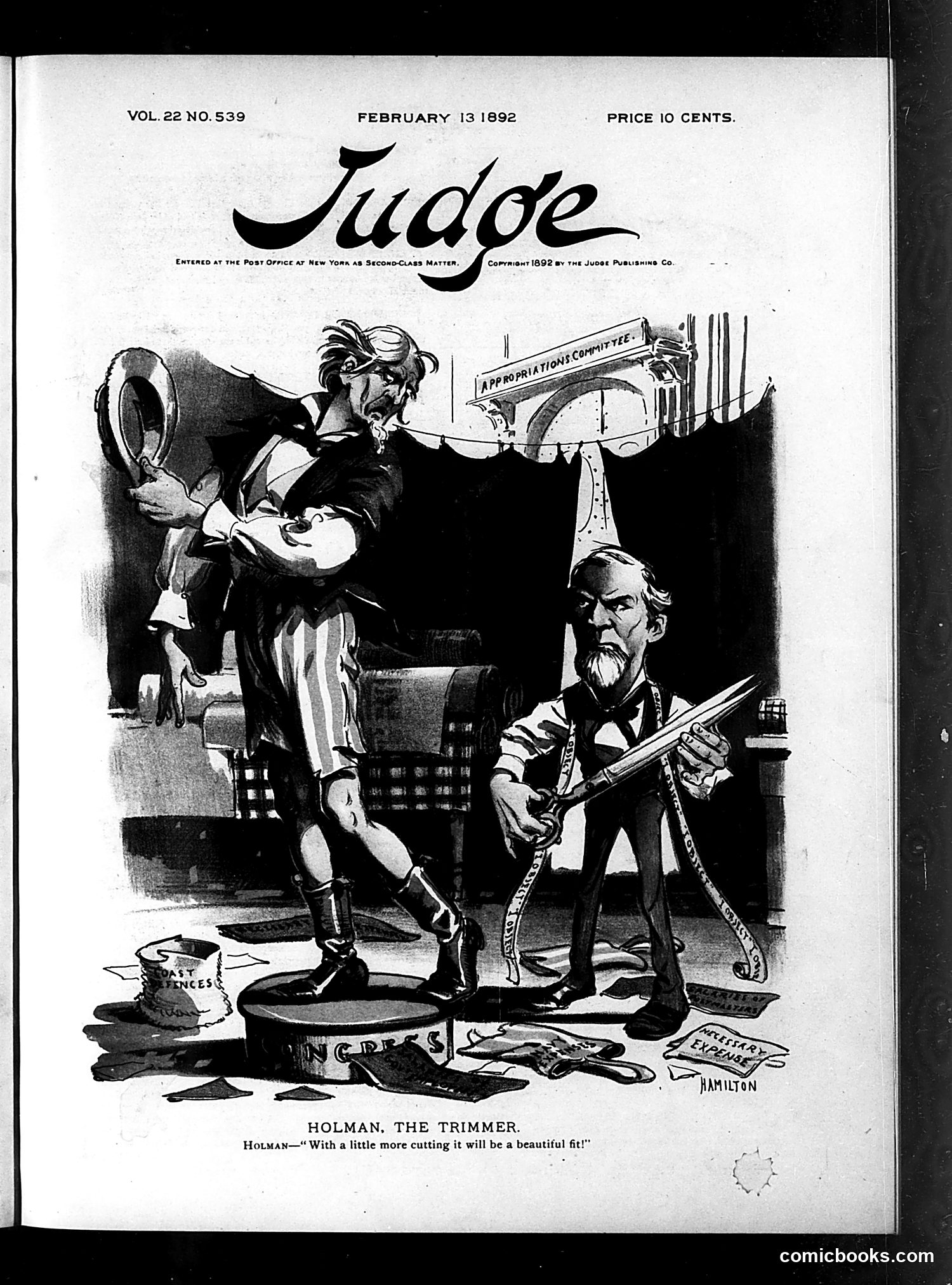 Judge — February 13, 1892 — page 1 of 16