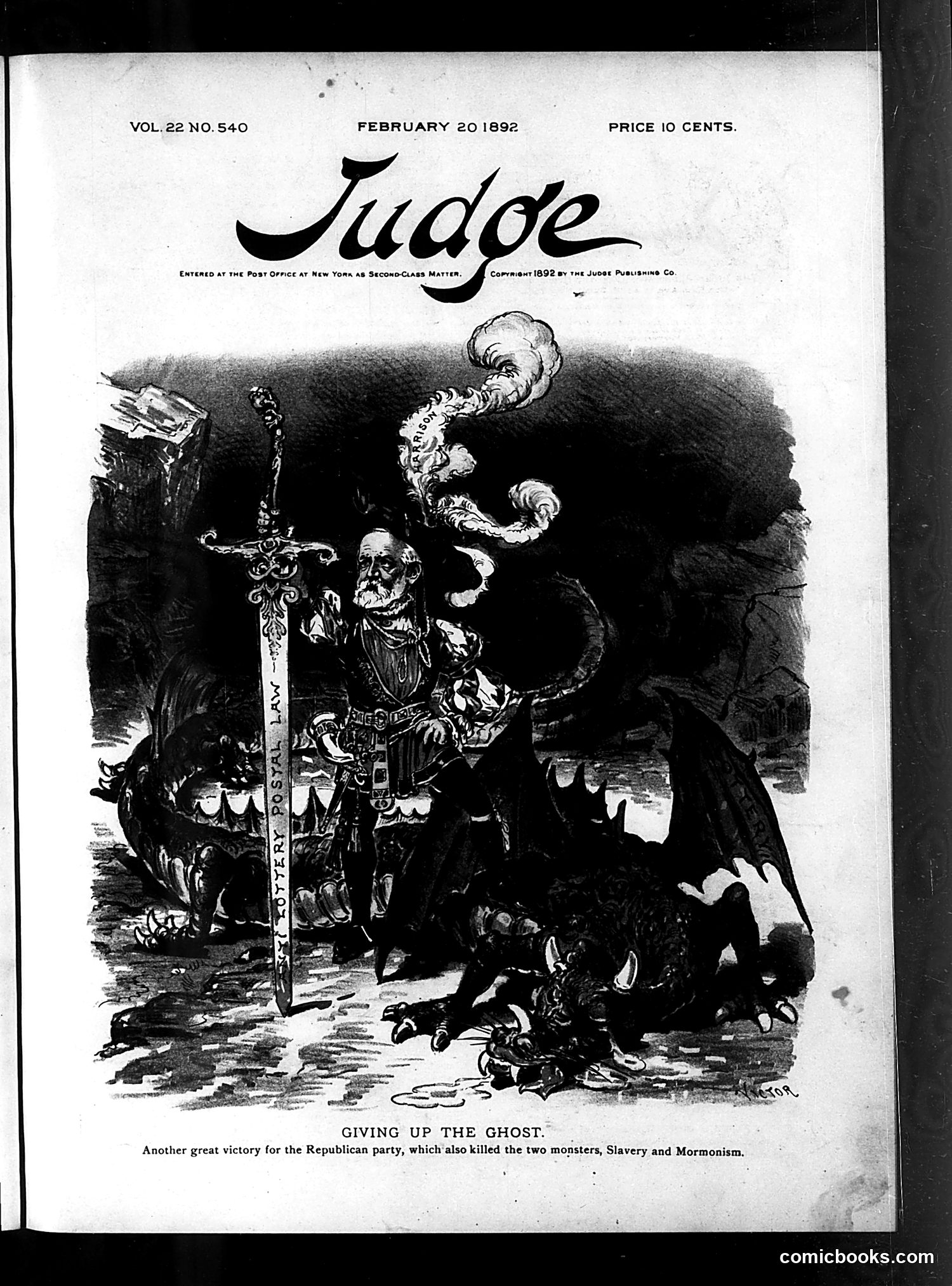 Judge — February 20, 1892 — page 1 of 16