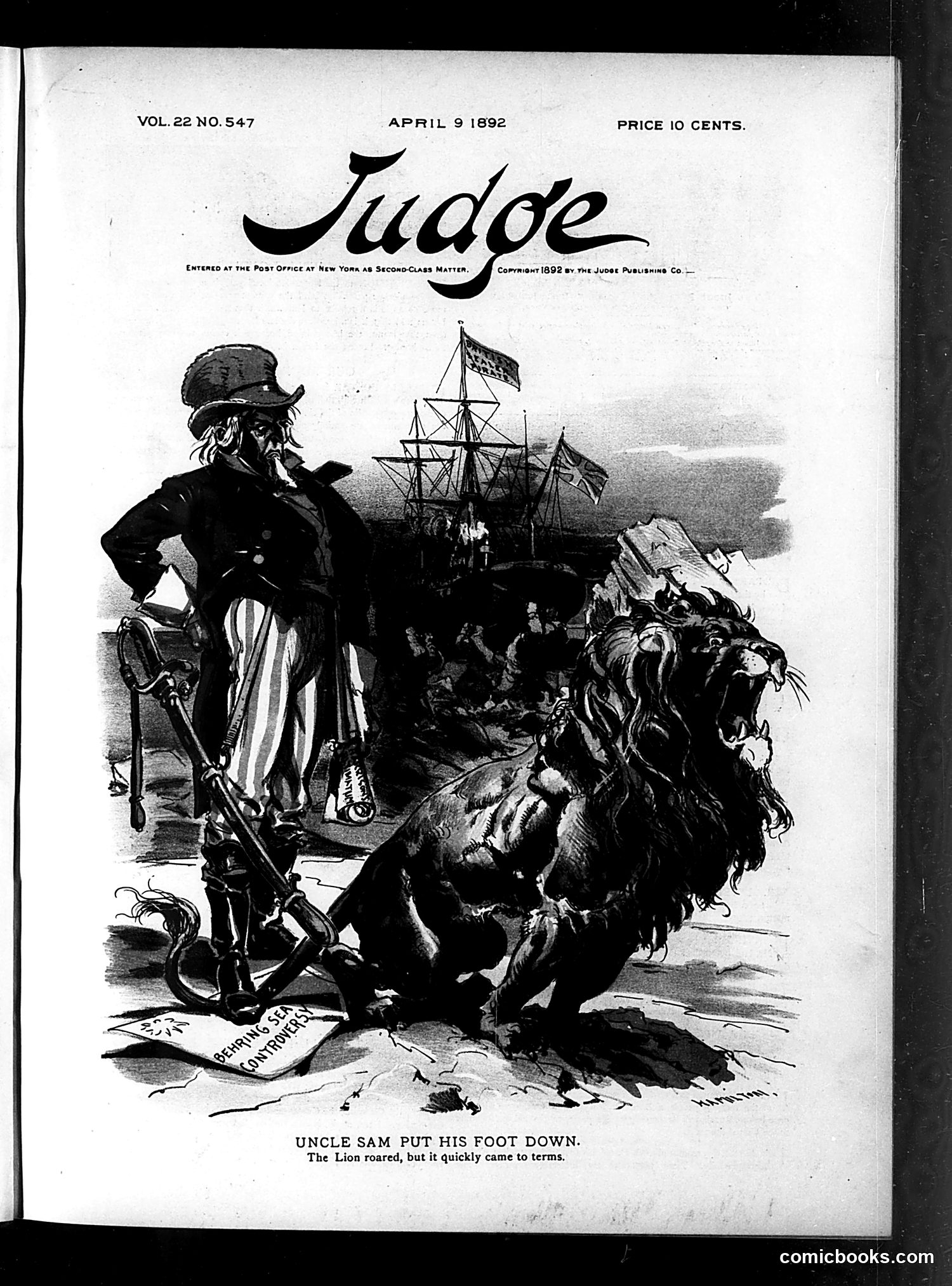 Judge — April 9, 1892 — page 1 of 16