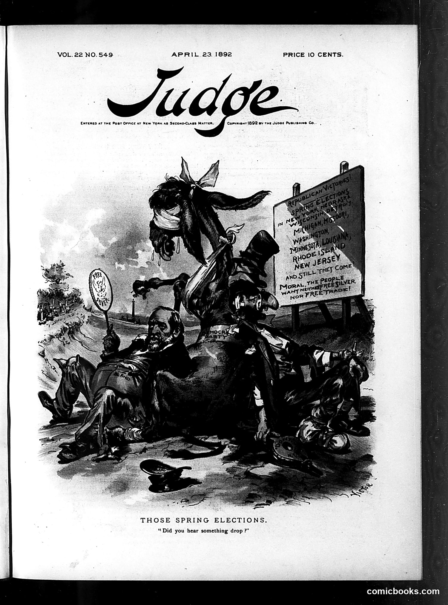 Judge — April 23, 1892 — page 1 of 16