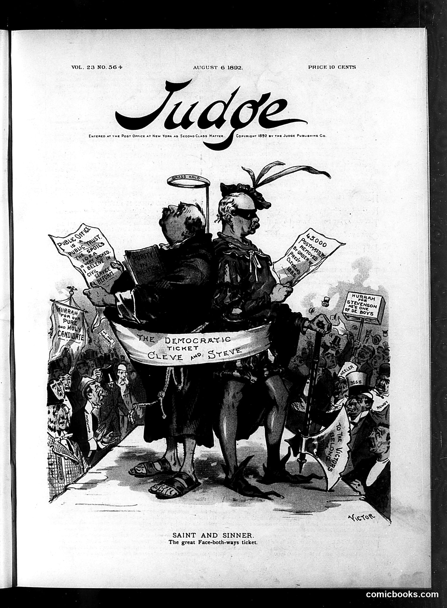 Judge — August 6, 1892 — page 1 of 18