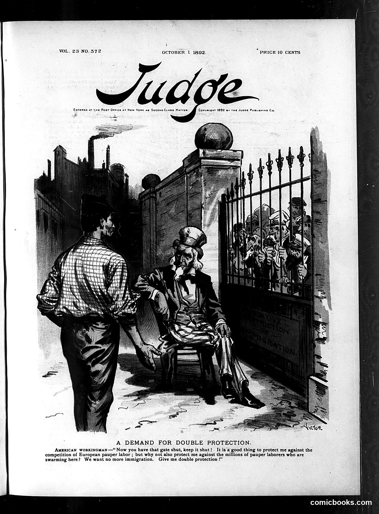 Judge — October 1, 1892 — page 1 of 16
