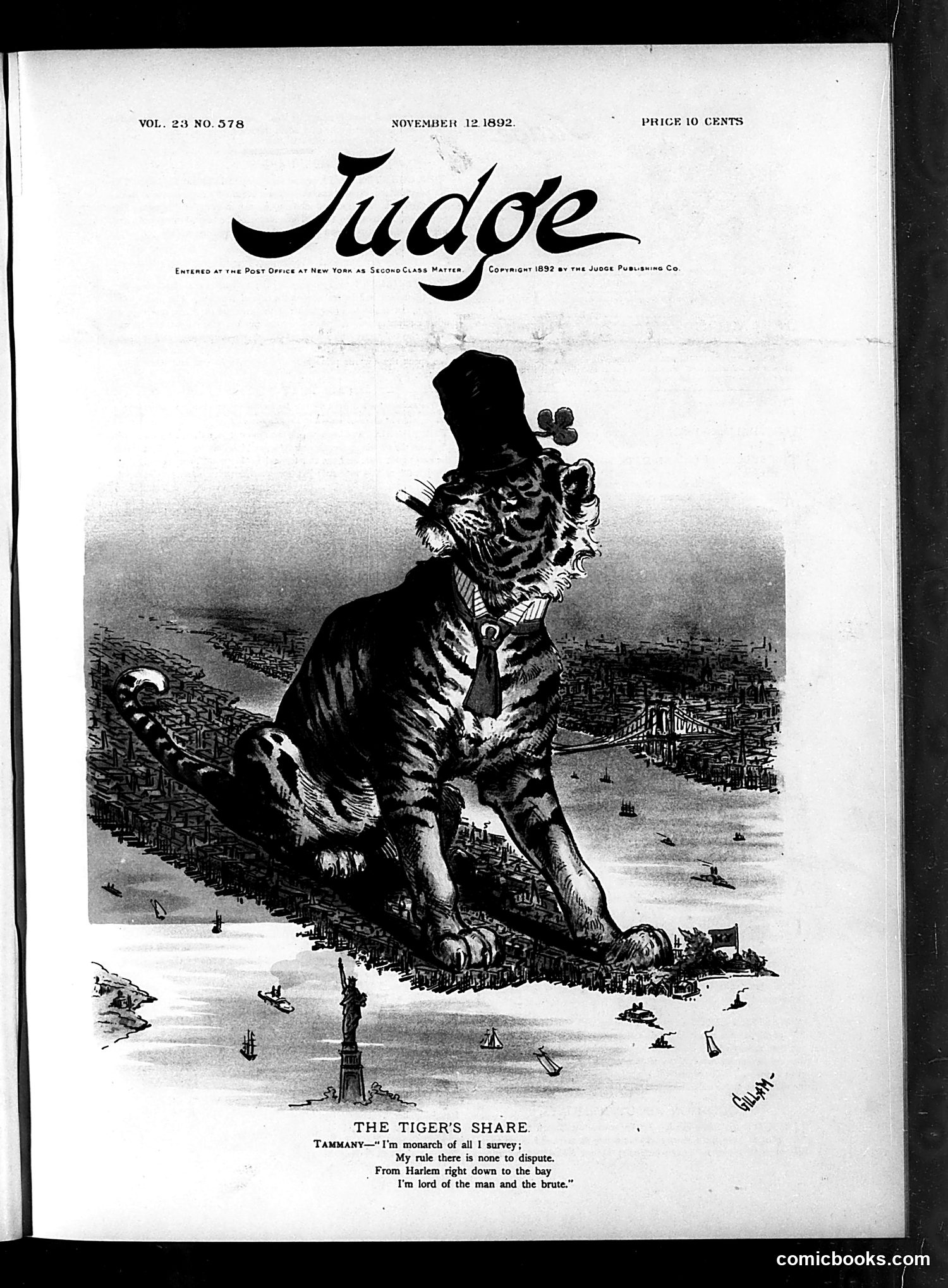 Judge — November 12, 1892 — page 1 of 16