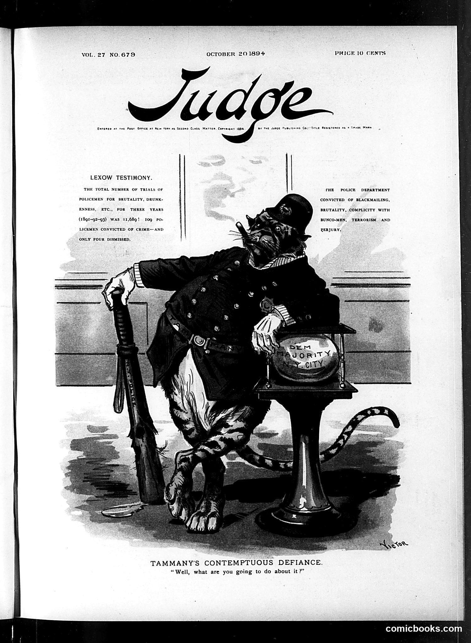 Judge — October 20, 1894 — page 1 of 16