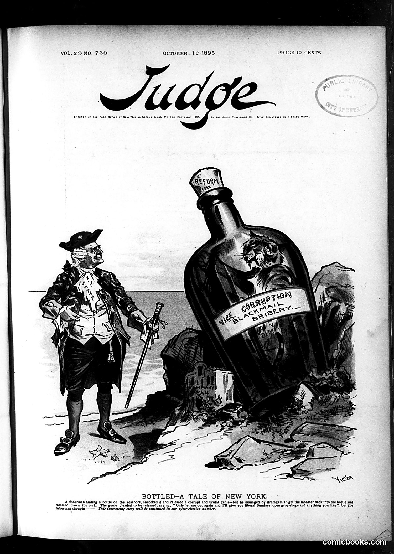 Judge — October 12, 1895 — page 1 of 16