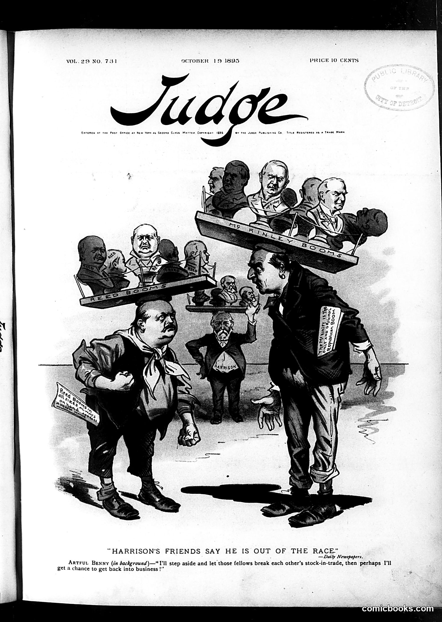 Judge — October 19, 1895 — page 1 of 16