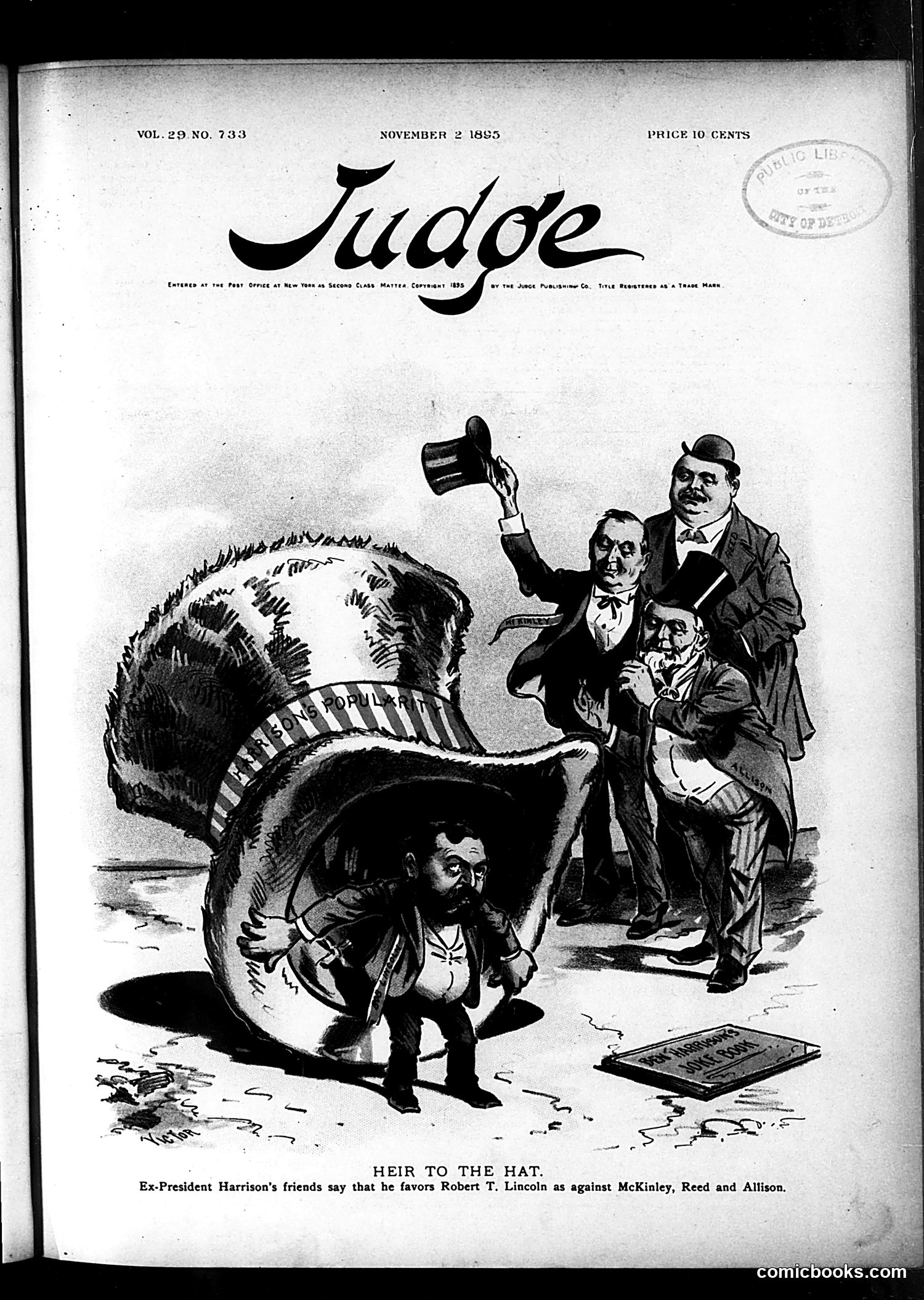 Judge — November 2, 1895 — page 1 of 16