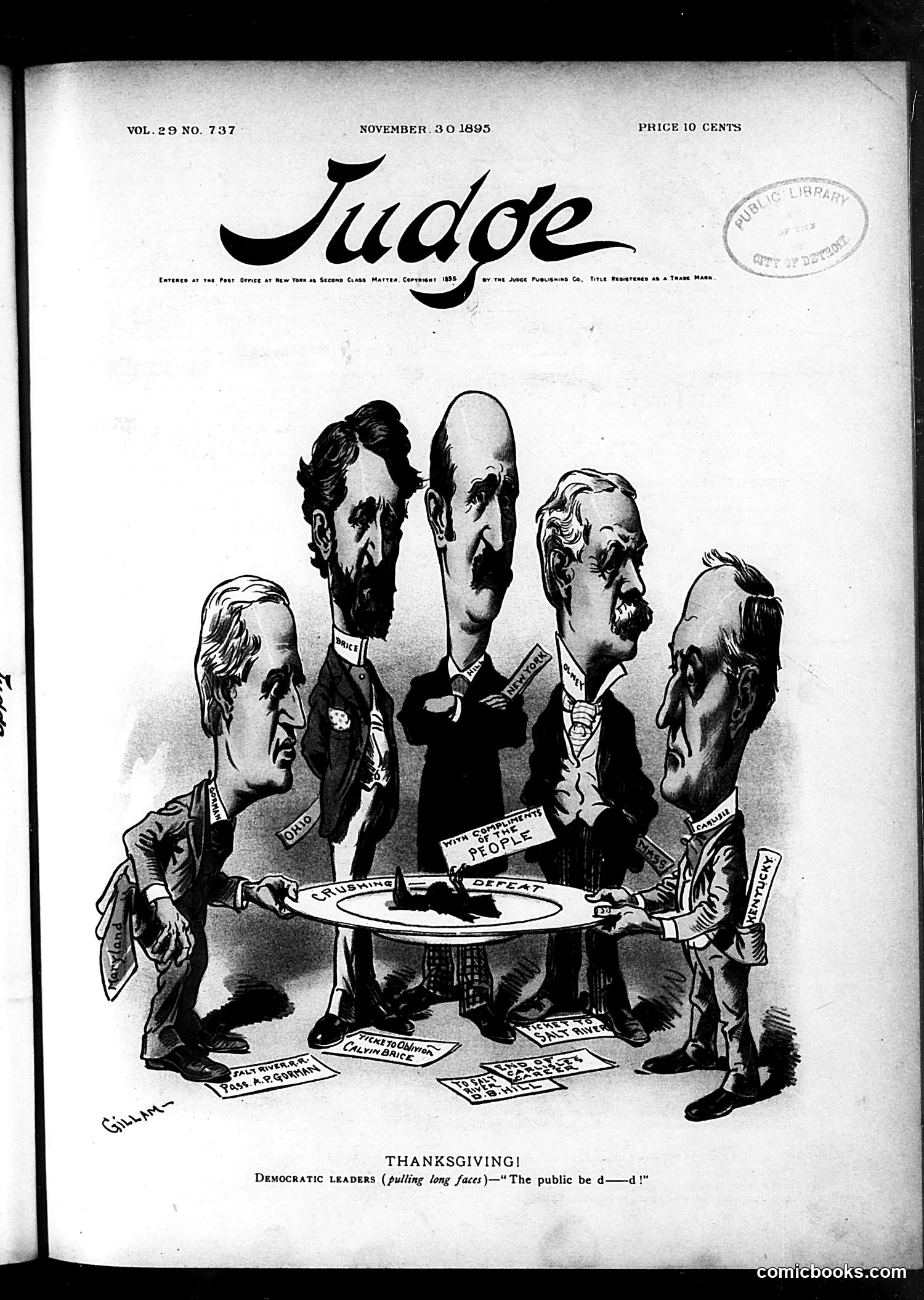 Judge — November 30, 1895 — page 1 of 18