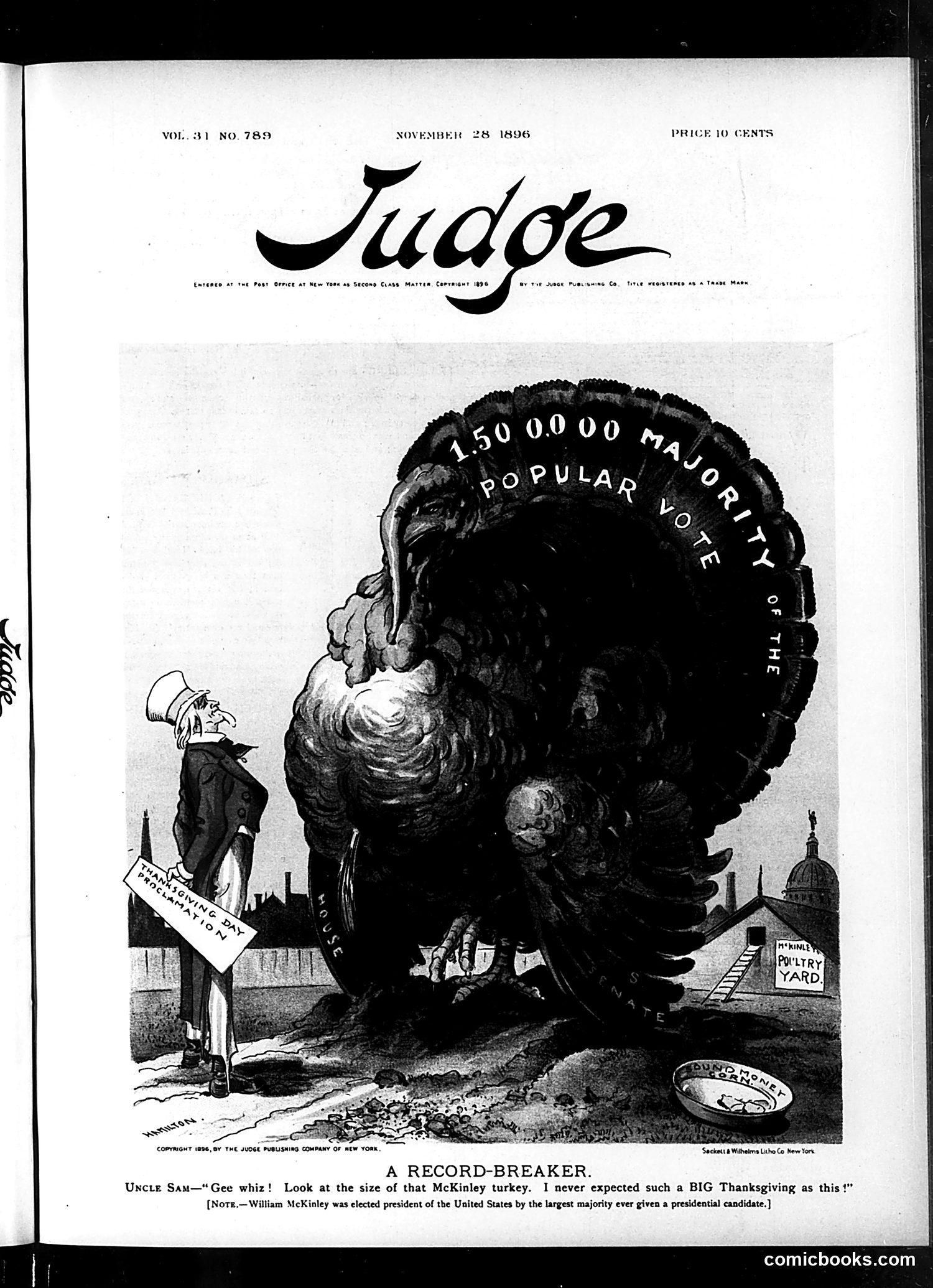 Judge — November 28, 1896 — page 1 of 16