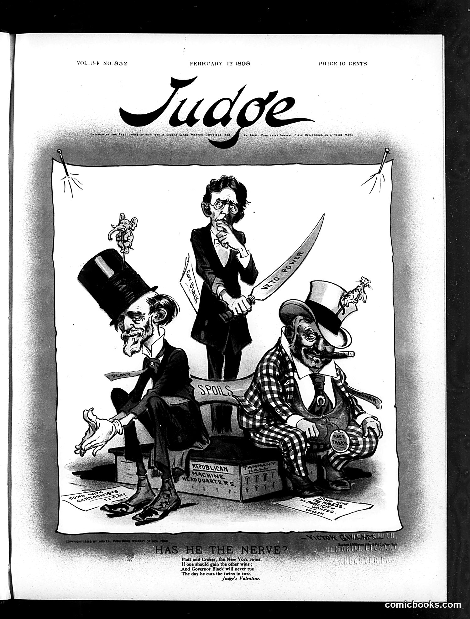 Judge — February 12, 1898 — page 1 of 16