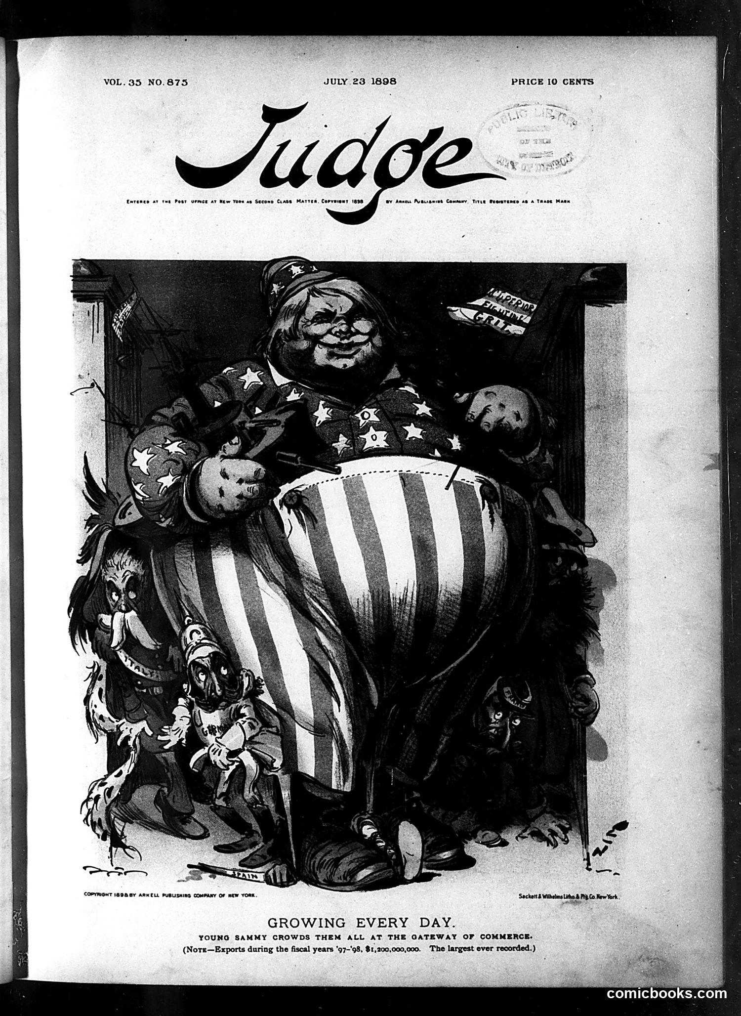 Judge — July 23, 1898 — page 1 of 16