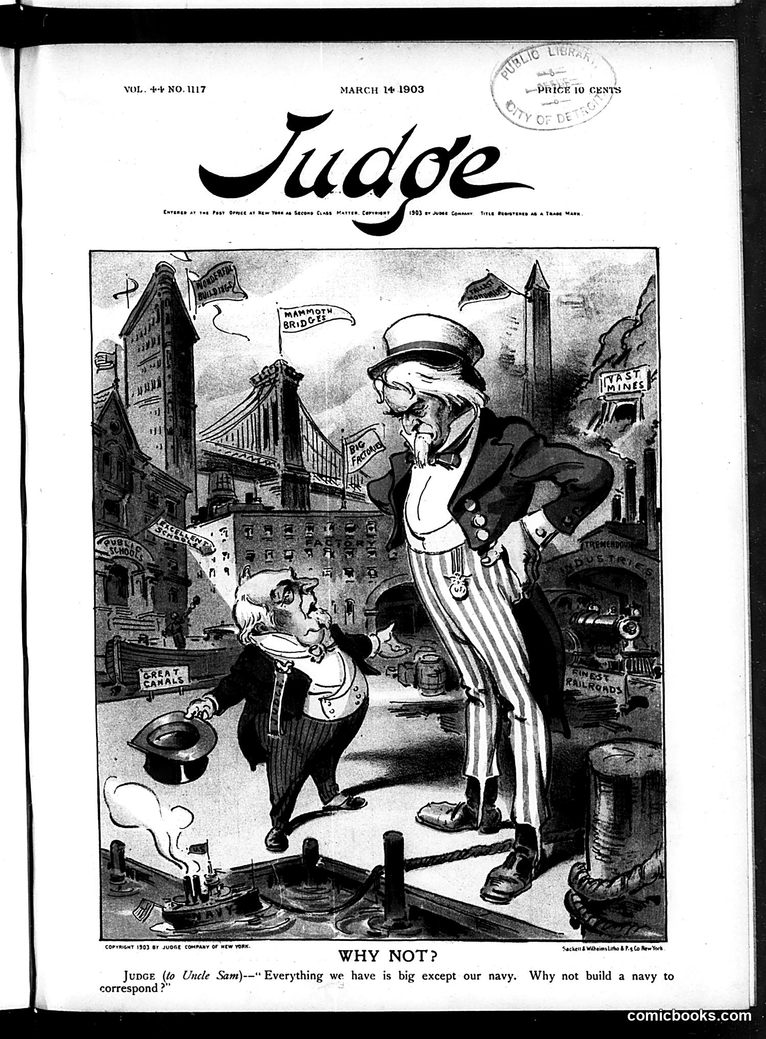 Judge — March 14, 1903 — page 1 of 16