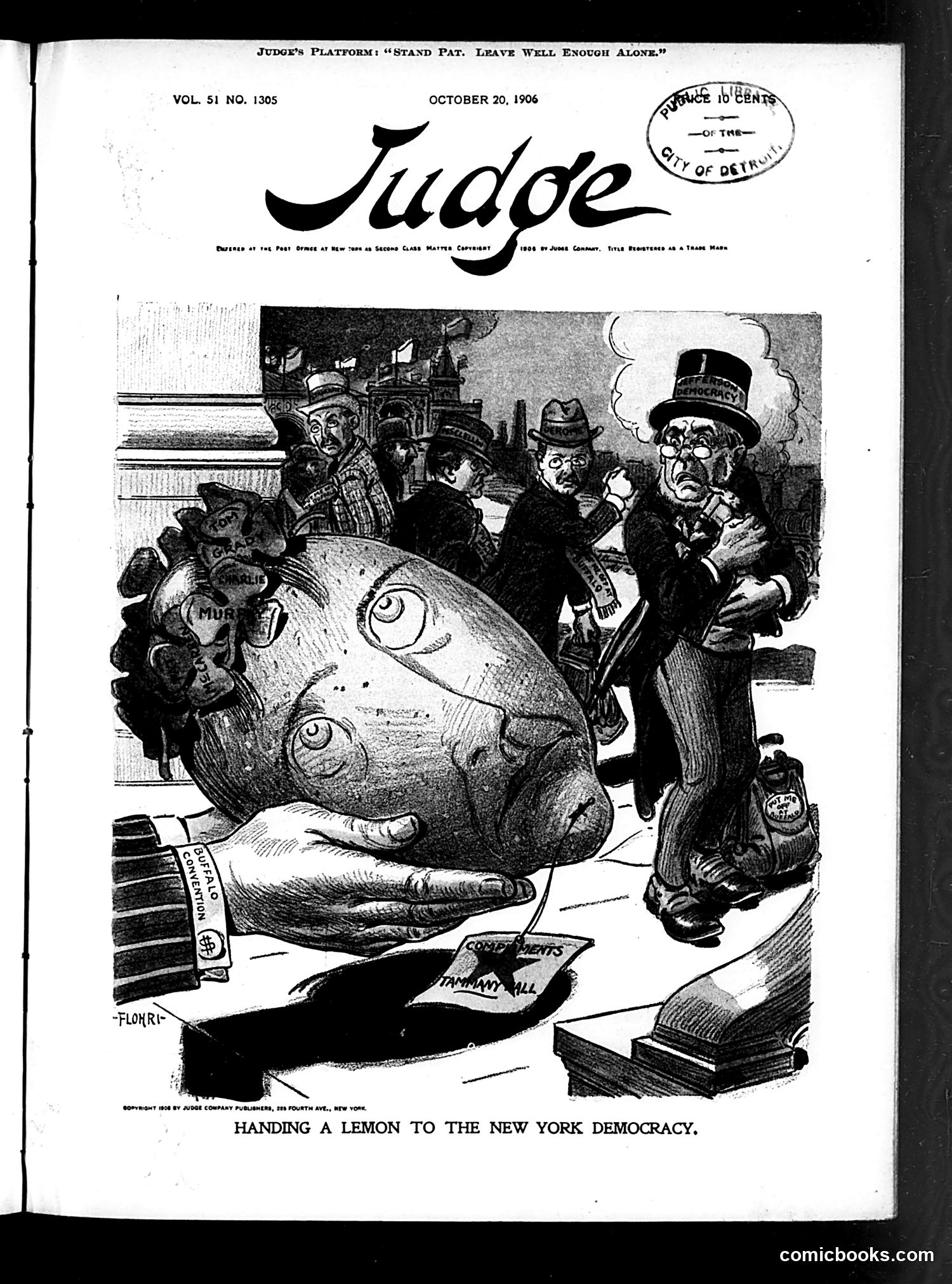 Judge — October 20, 1906 — page 1 of 16