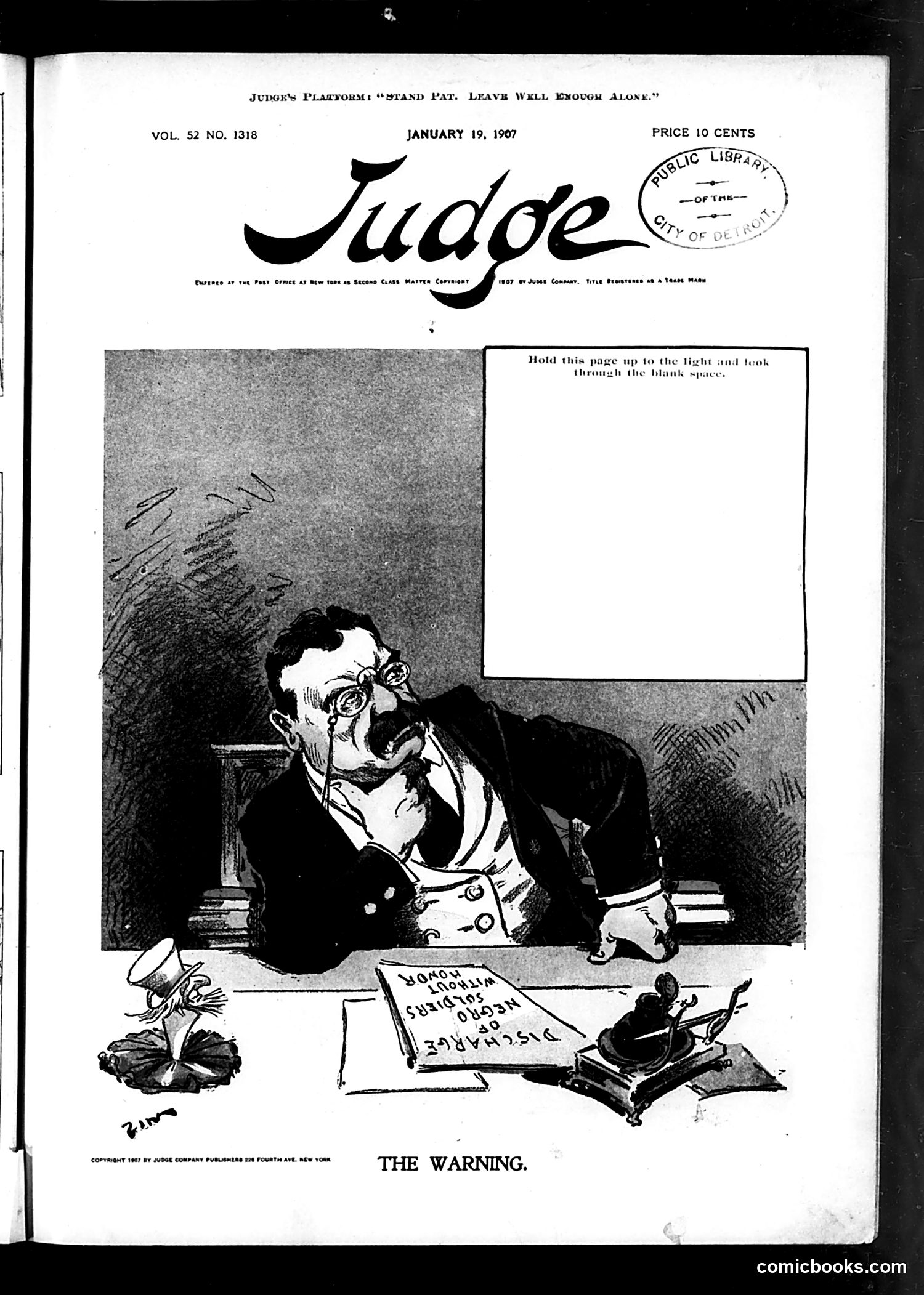 Judge — January 19, 1907 — page 1 of 16