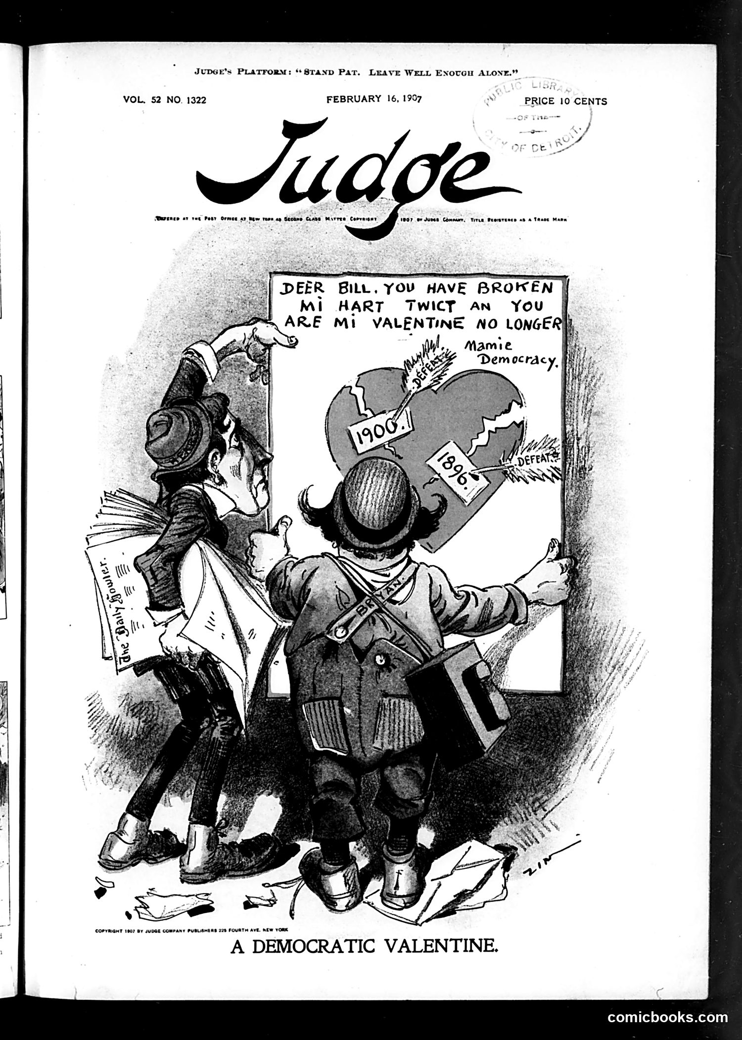 Judge — February 16, 1907 — page 1 of 16