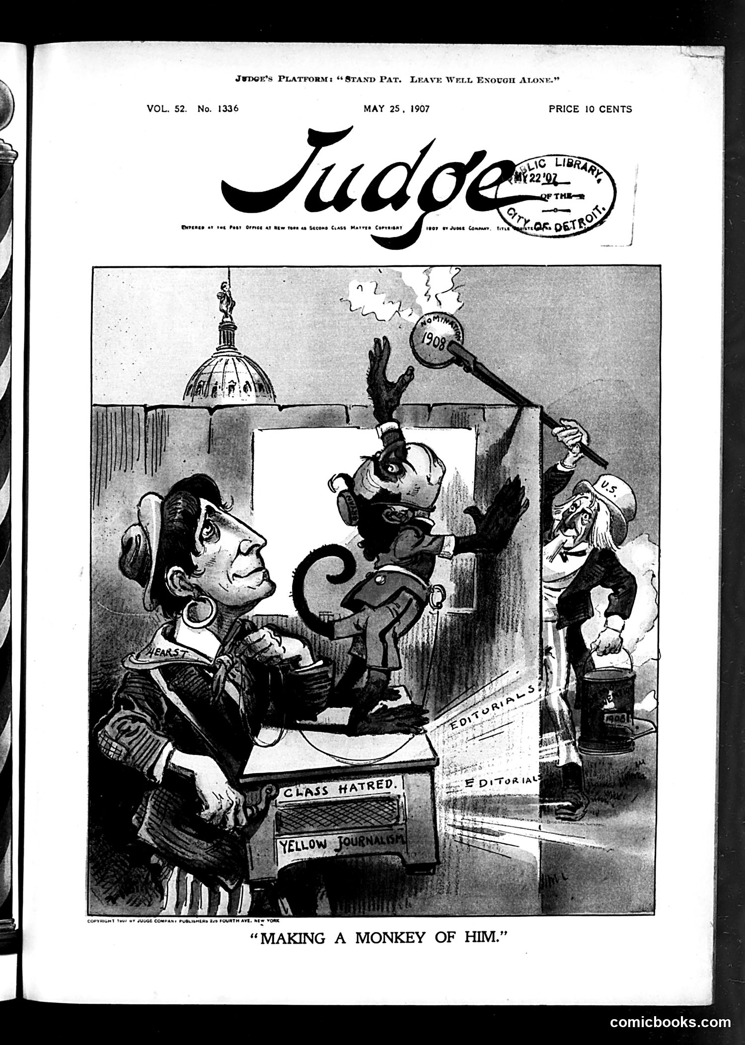 Judge — May 25, 1907 — page 1 of 16