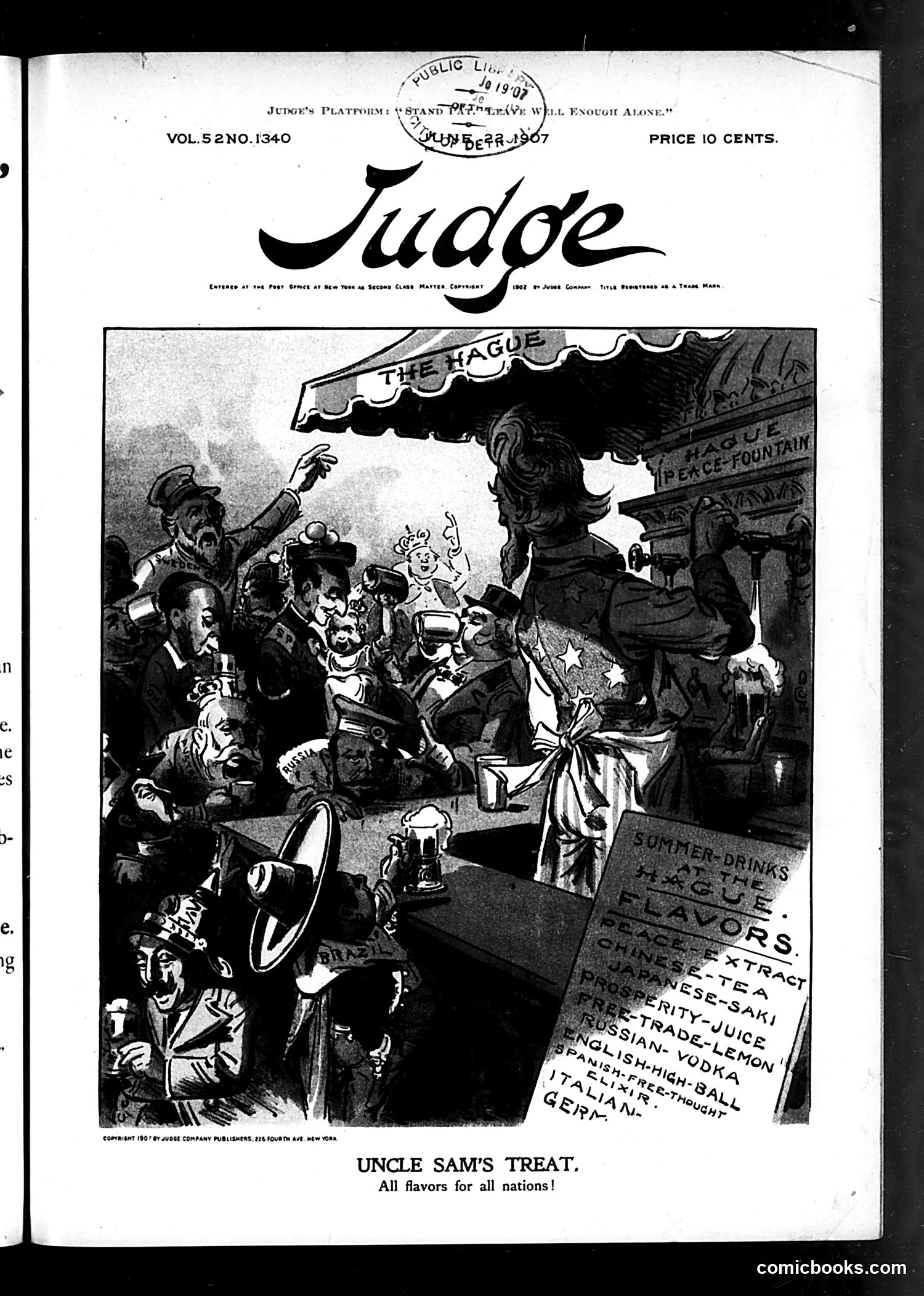 Judge — June 22, 1907 — page 1 of 16