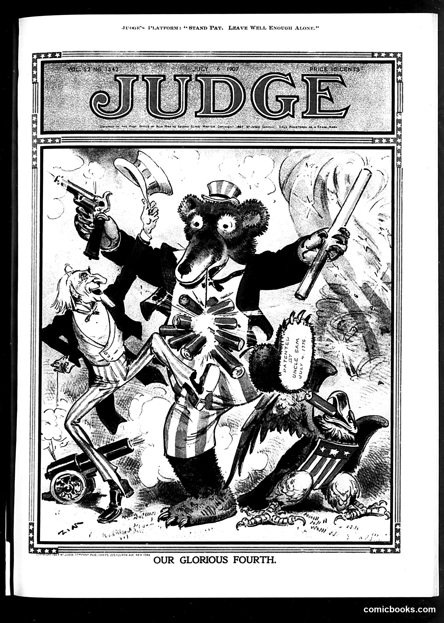Judge — July 6, 1907 — page 1 of 16