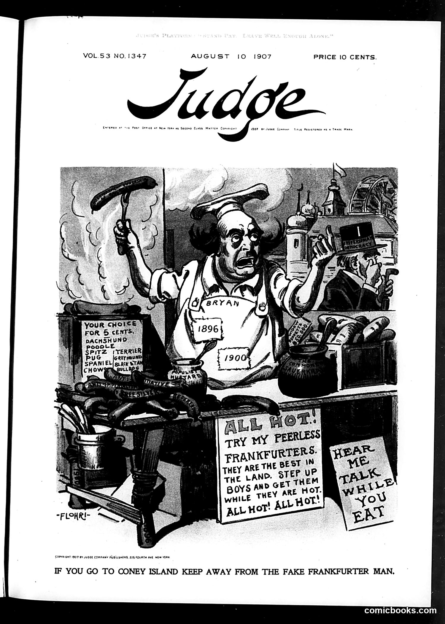Judge — August 10, 1907 — page 1 of 16