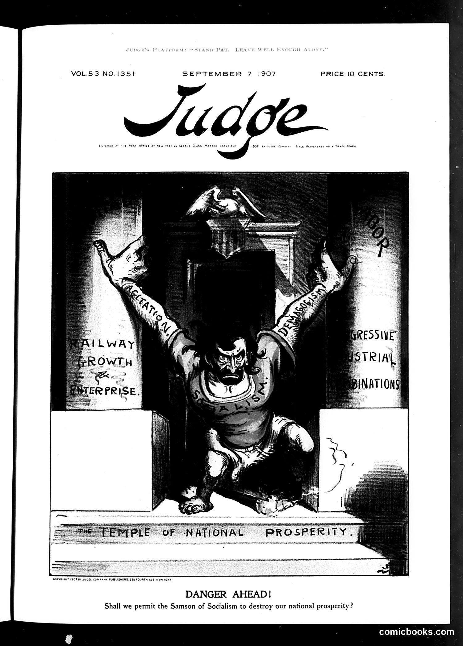 Judge — September 7, 1907 — page 1 of 18