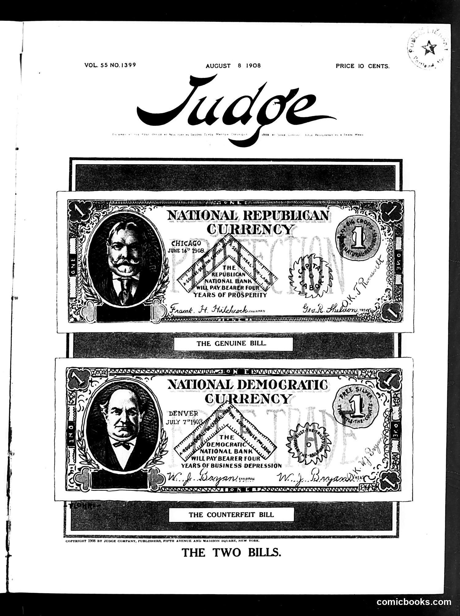Judge — August 8, 1908 — page 1 of 16