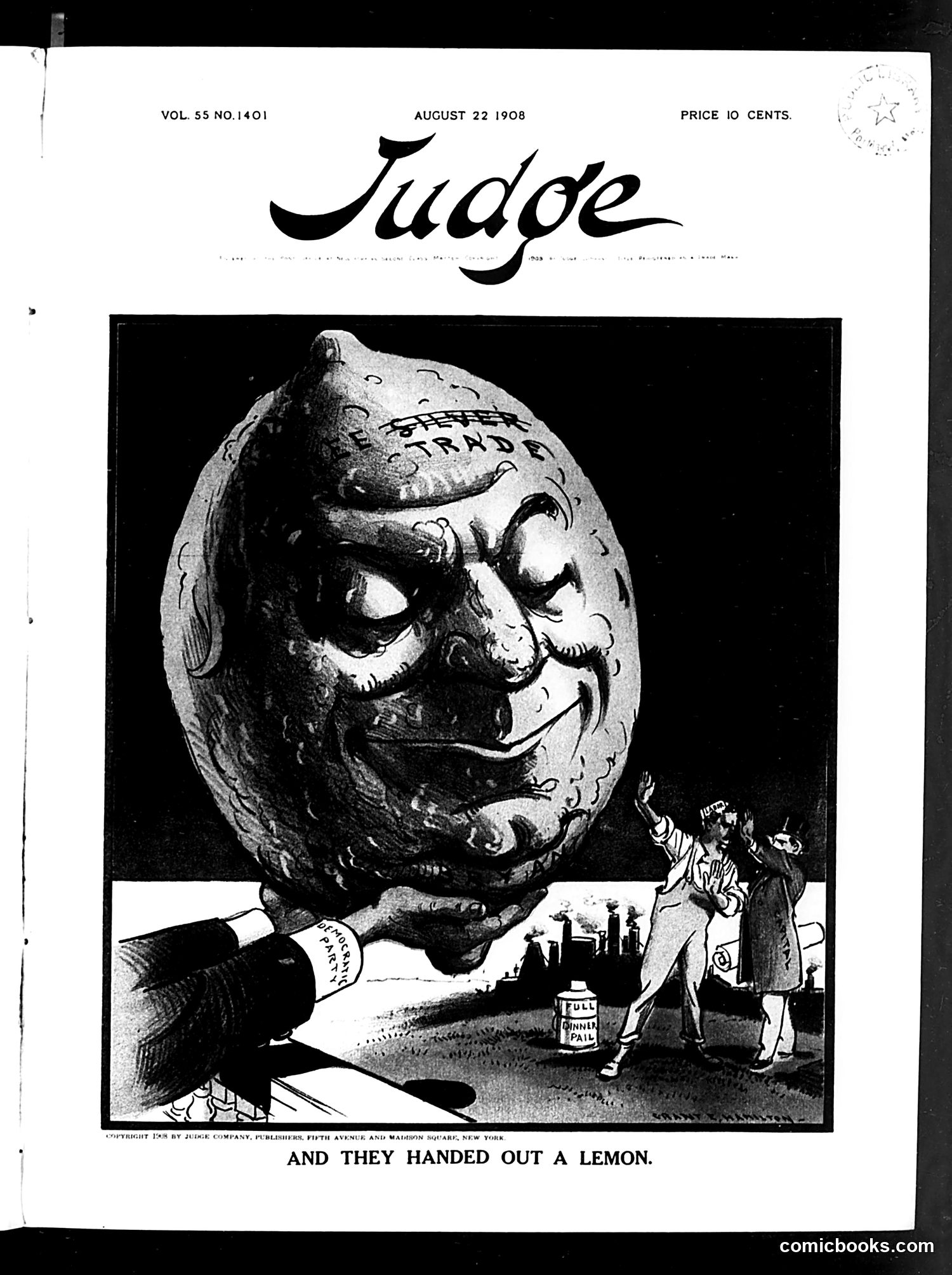 Judge — August 22, 1908 — page 1 of 16