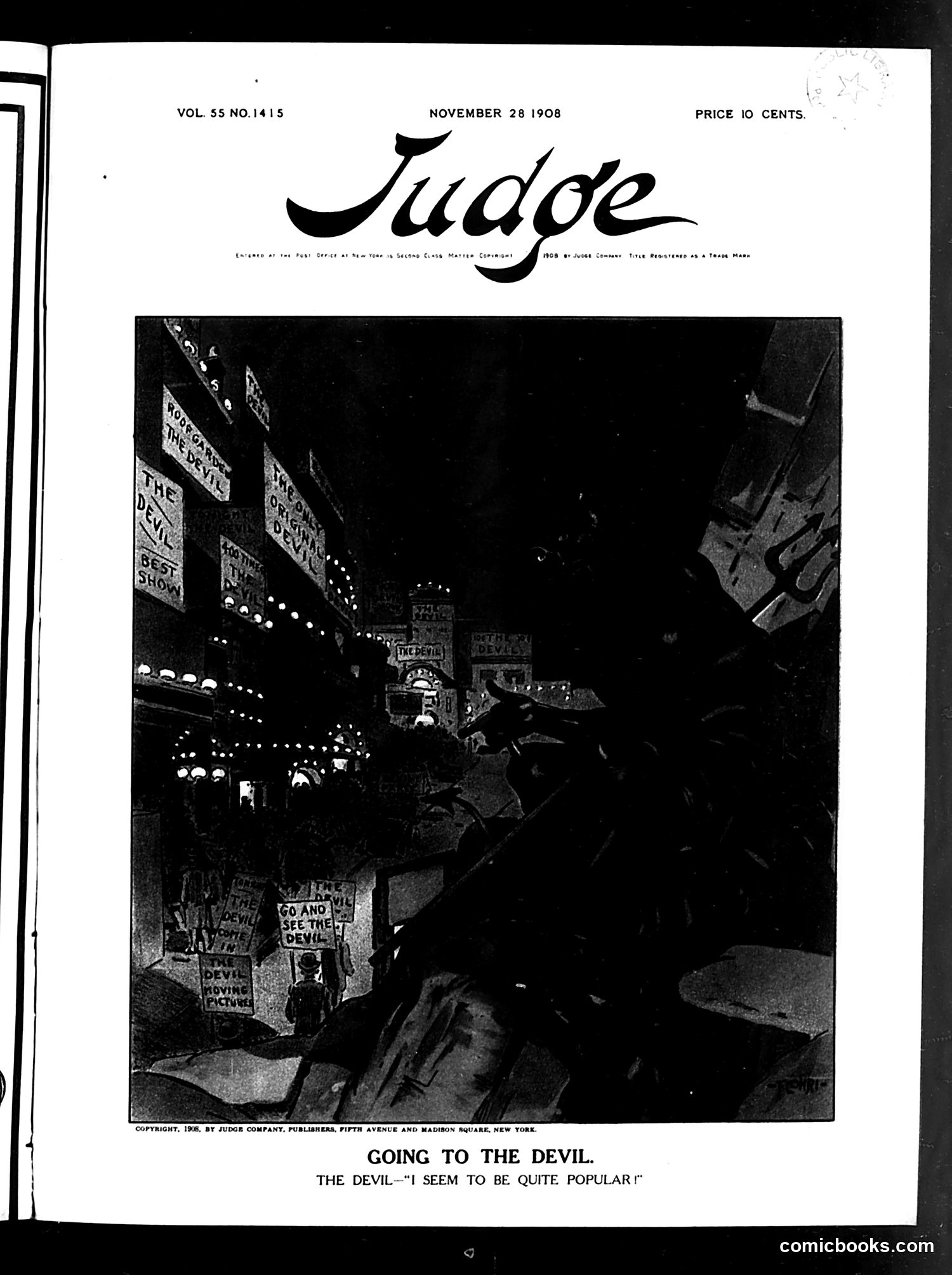 Judge — November 28, 1908 — page 1 of 16