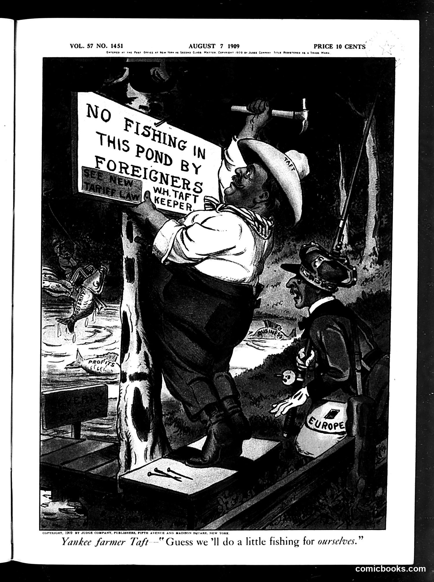 Judge — August 7, 1909 — page 1 of 16