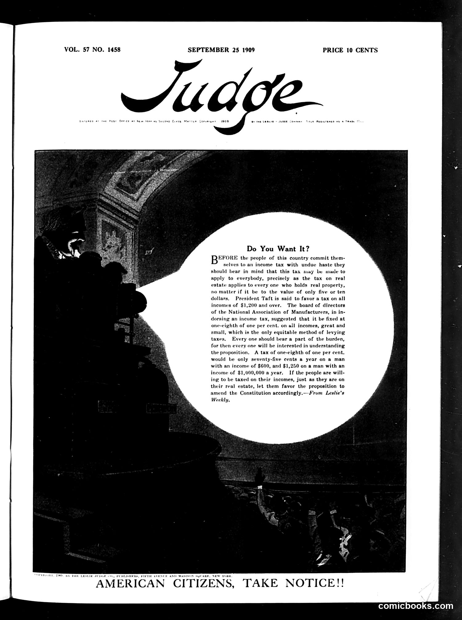 Judge — September 25, 1909 — page 1 of 16