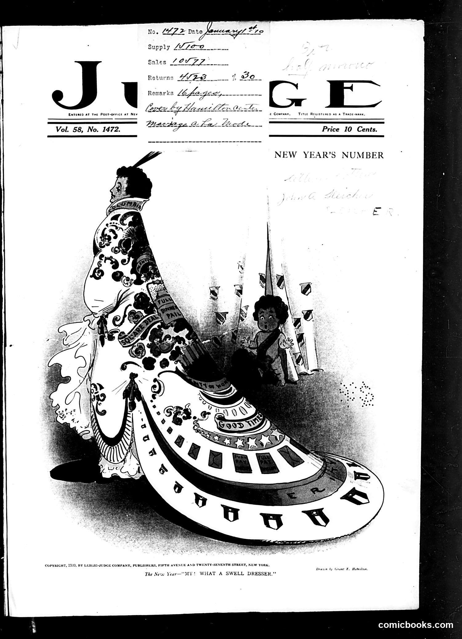 Judge — January 1, 1910 — page 1 of 16