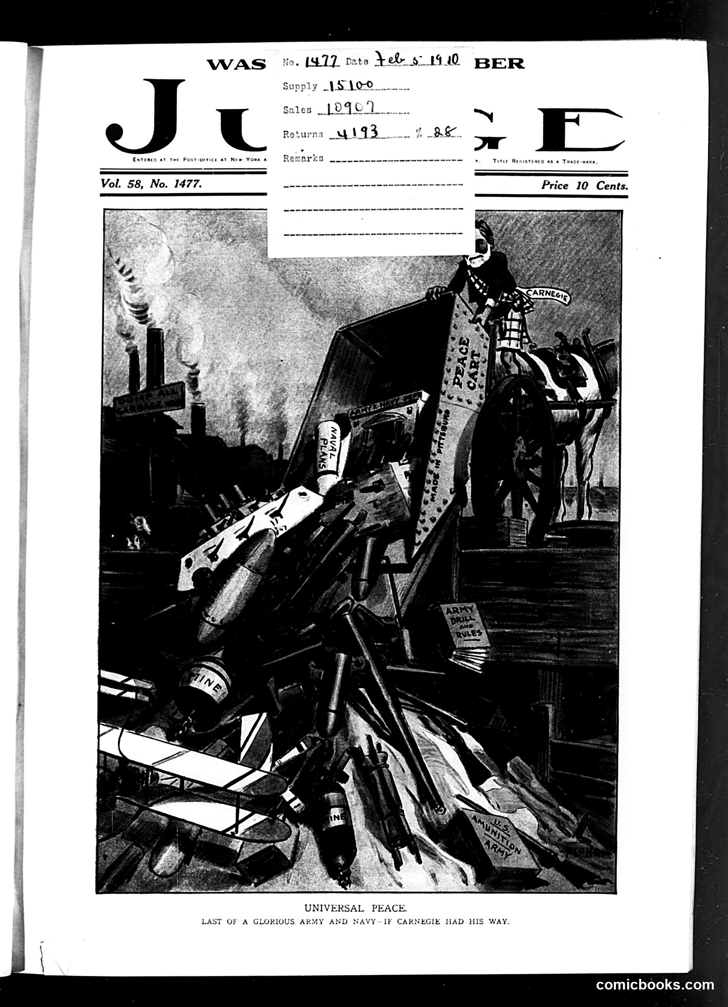 Judge — February 5, 1910 — page 1 of 16