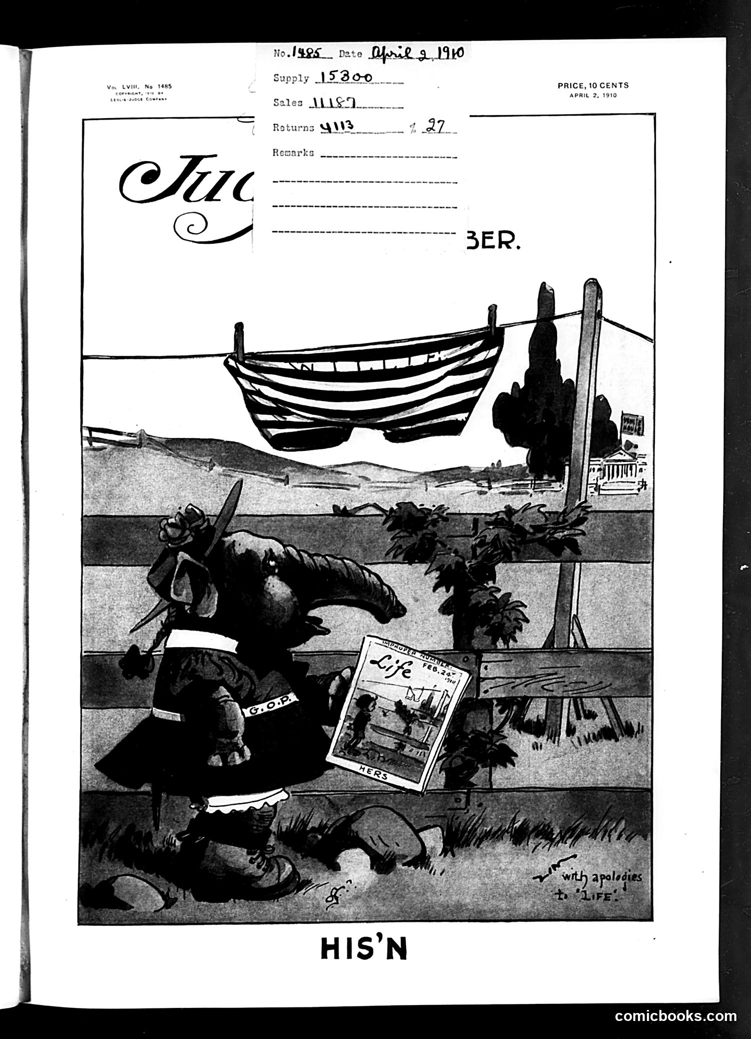 Judge — April 2, 1910 — page 1 of 16