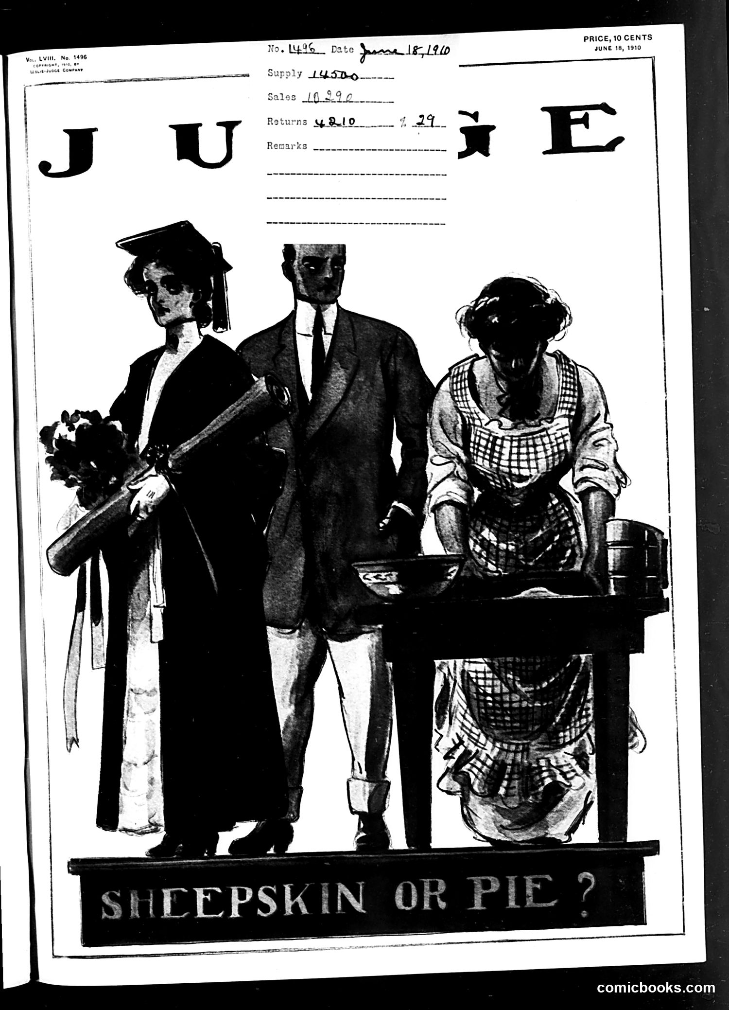 Judge — June 18, 1910 — page 1 of 16