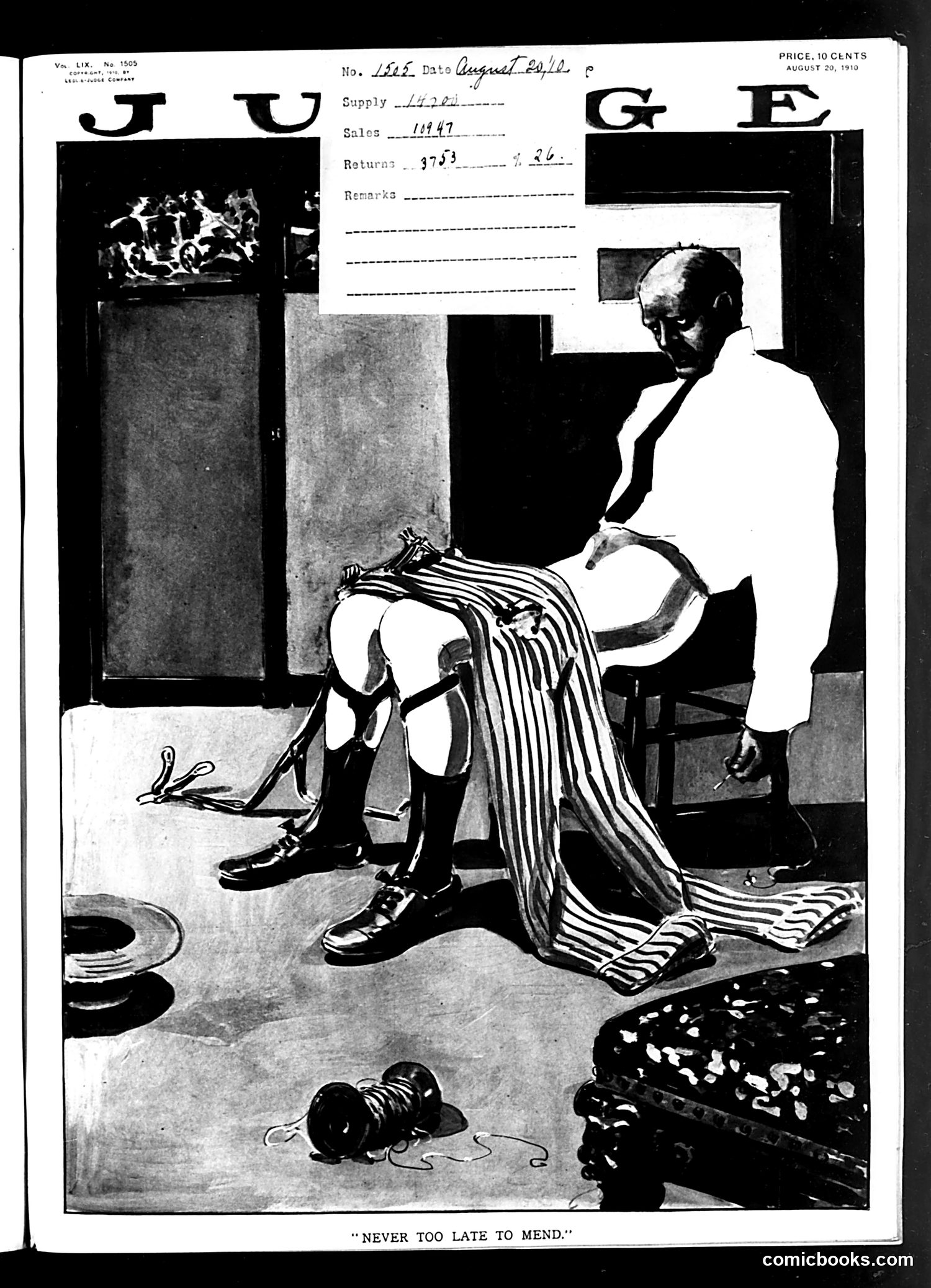 Judge — August 20, 1910 — page 1 of 16