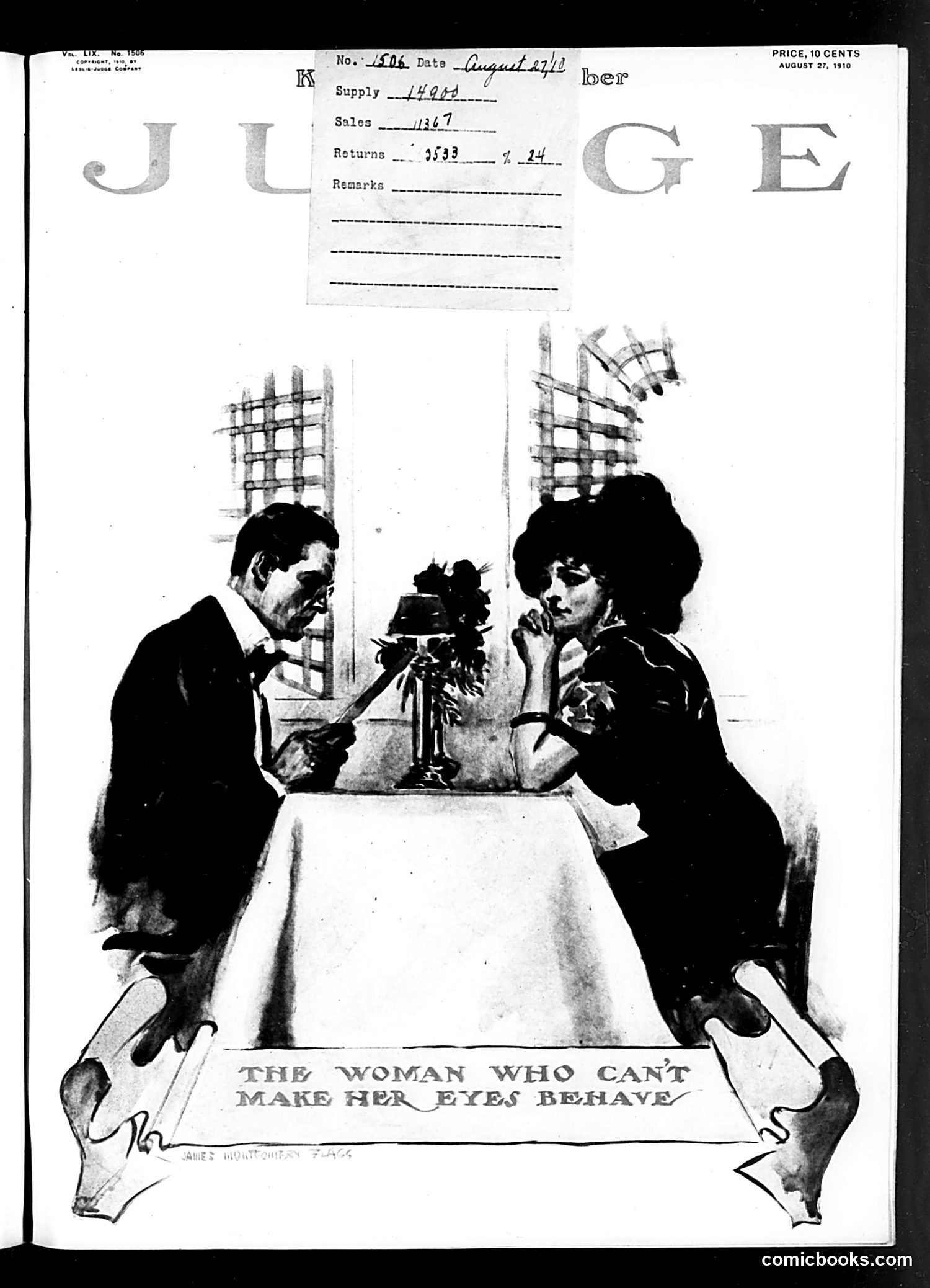 Judge — August 27, 1910 — page 1 of 20