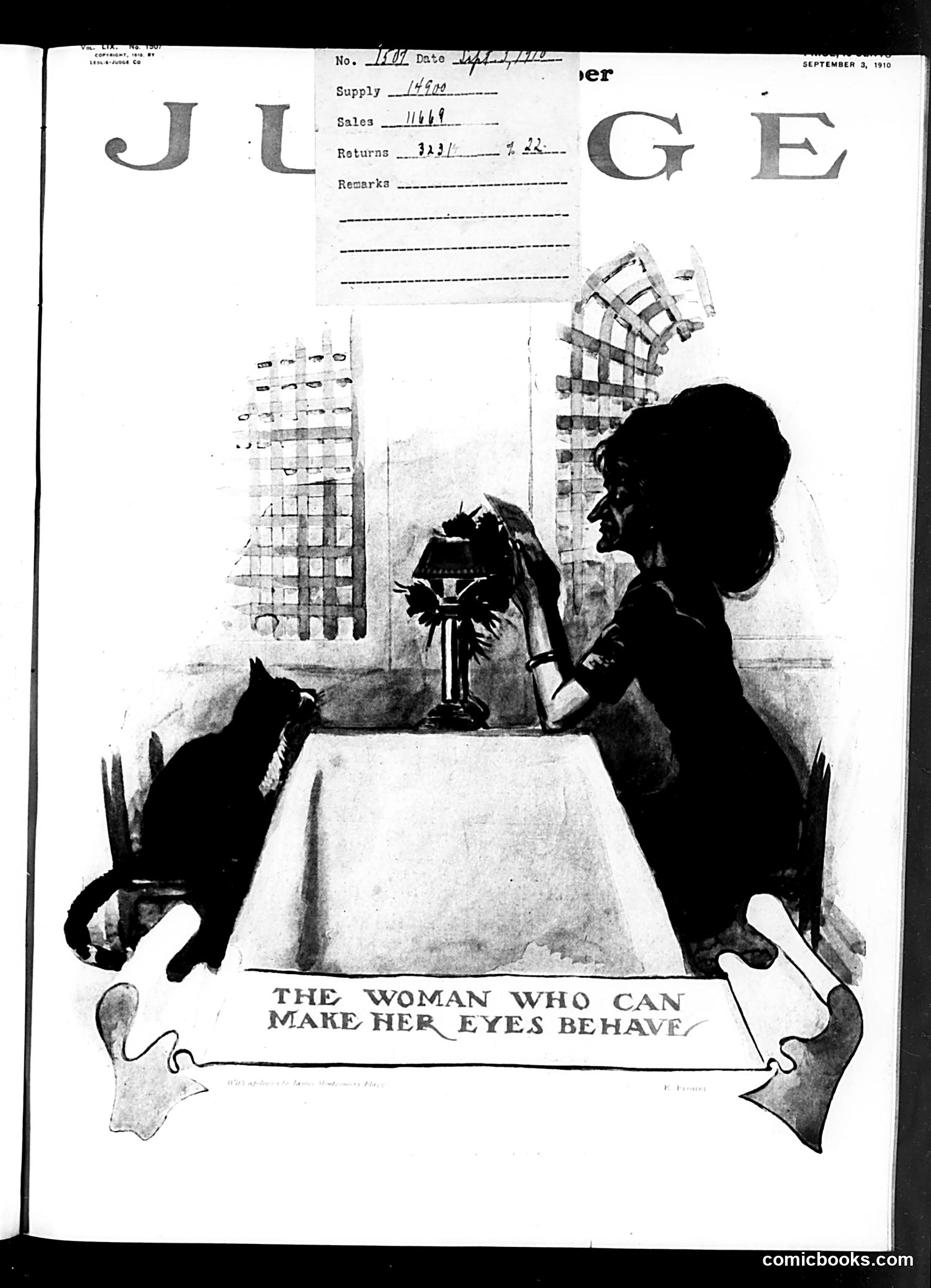 Judge — September 3, 1910 — page 1 of 16