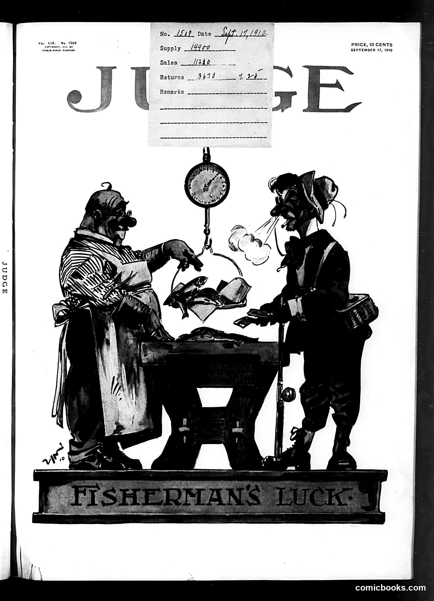 Judge — September 17, 1910 — page 1 of 16