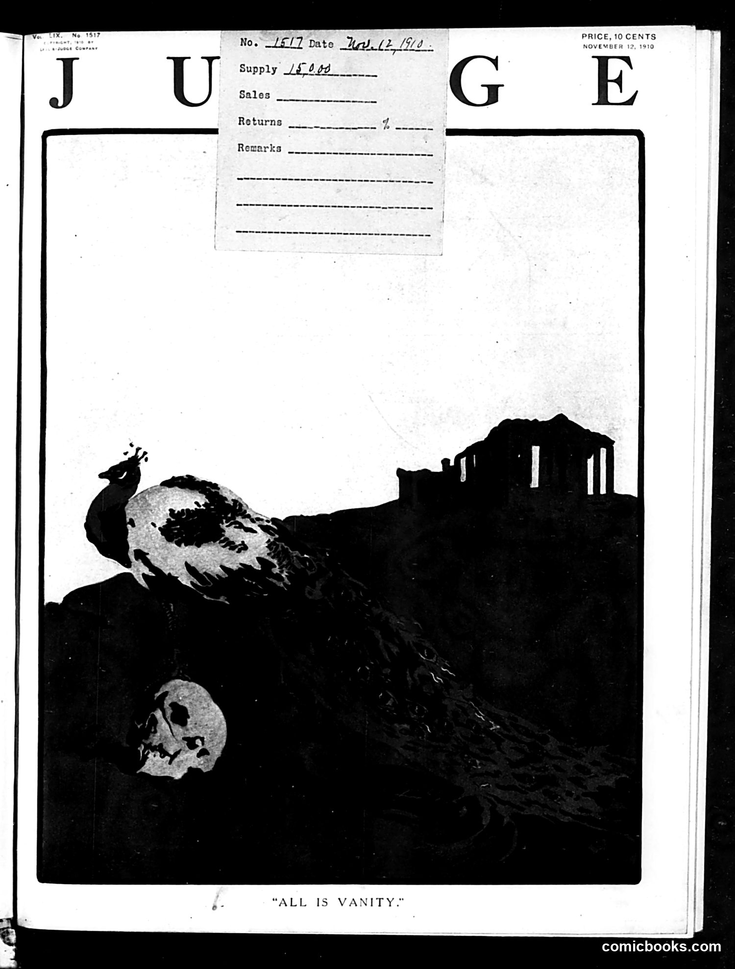 Judge — November 12, 1910 — page 1 of 24