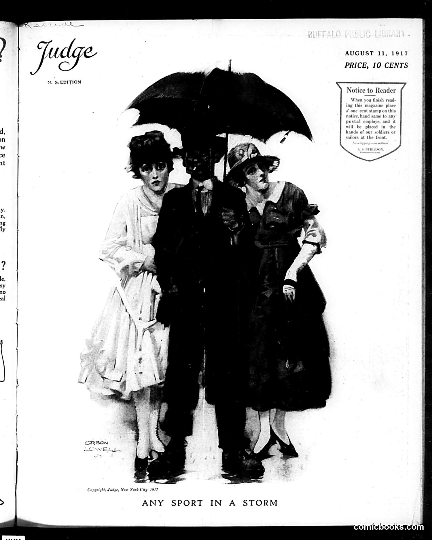 Judge — August 11, 1917 — page 1 of 28