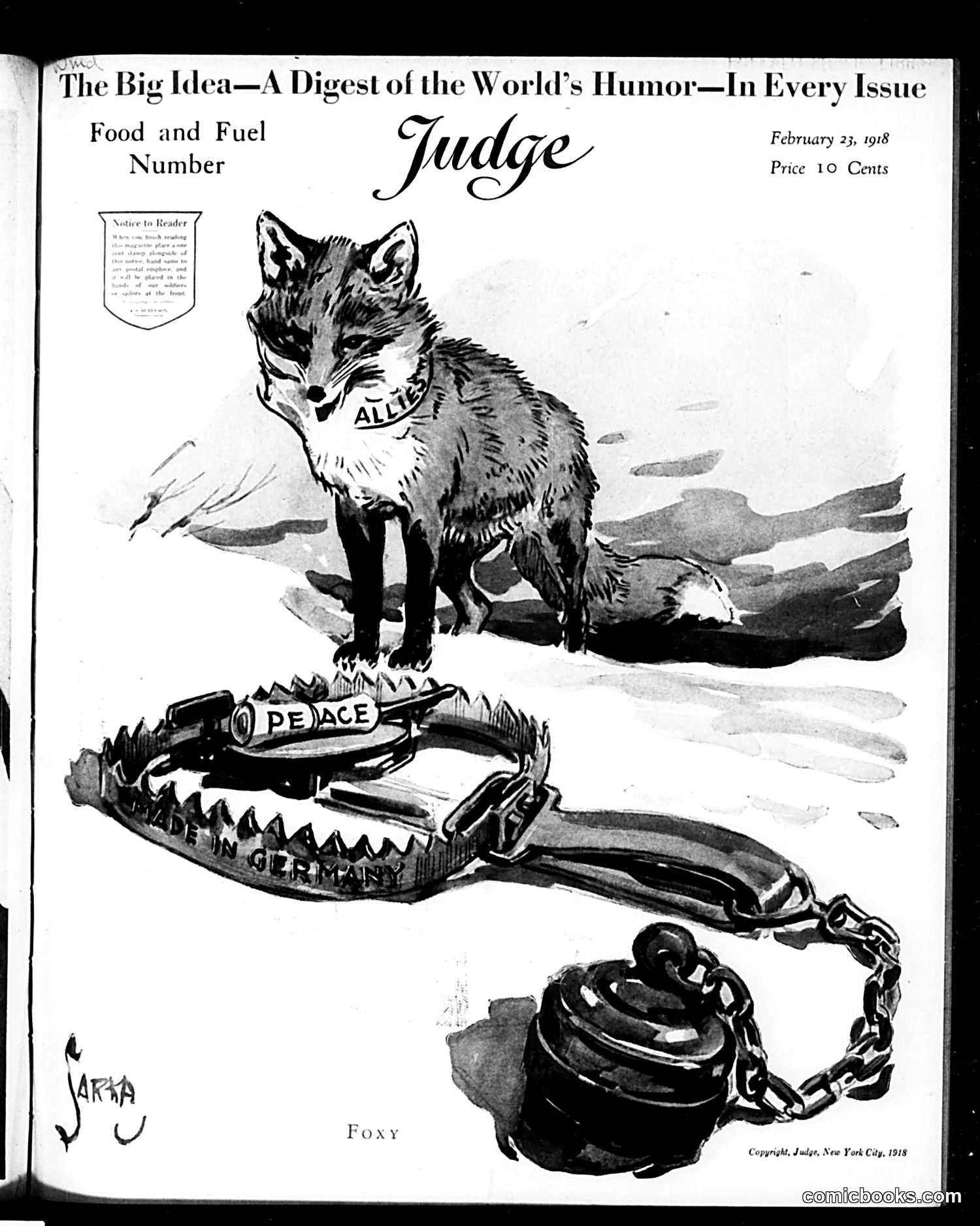 Judge — February 23, 1918 — page 1 of 36