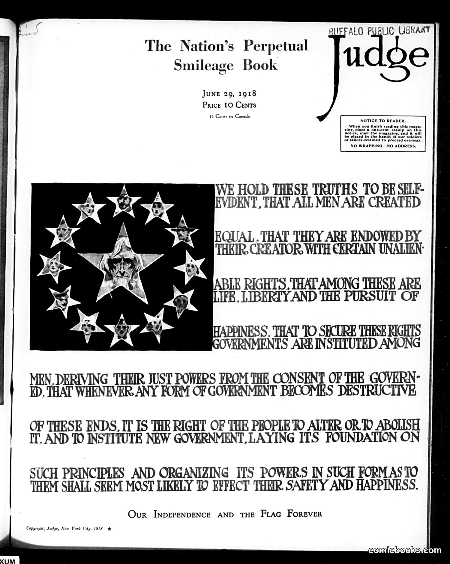 Judge — June 29, 1918 — page 1 of 37